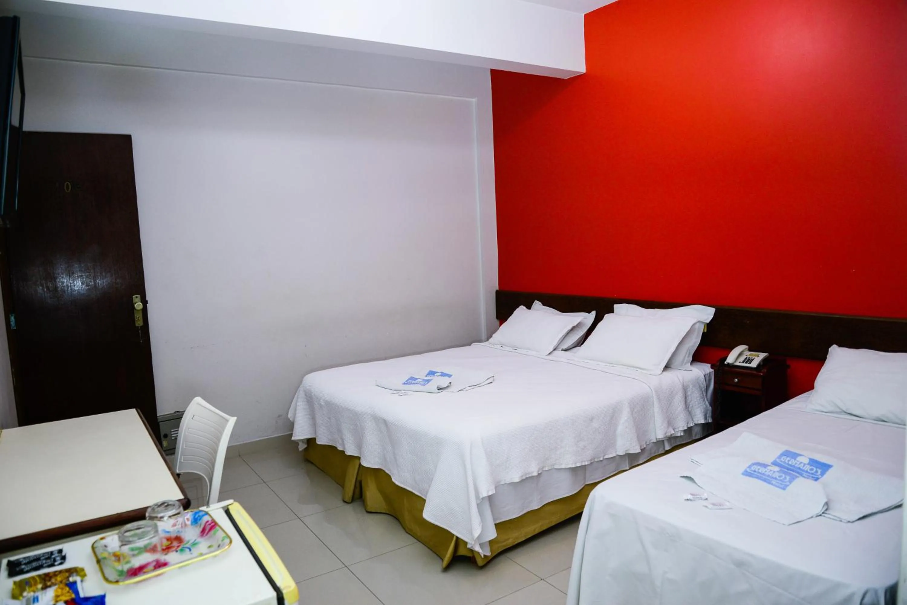Bed in Germano's Hotel