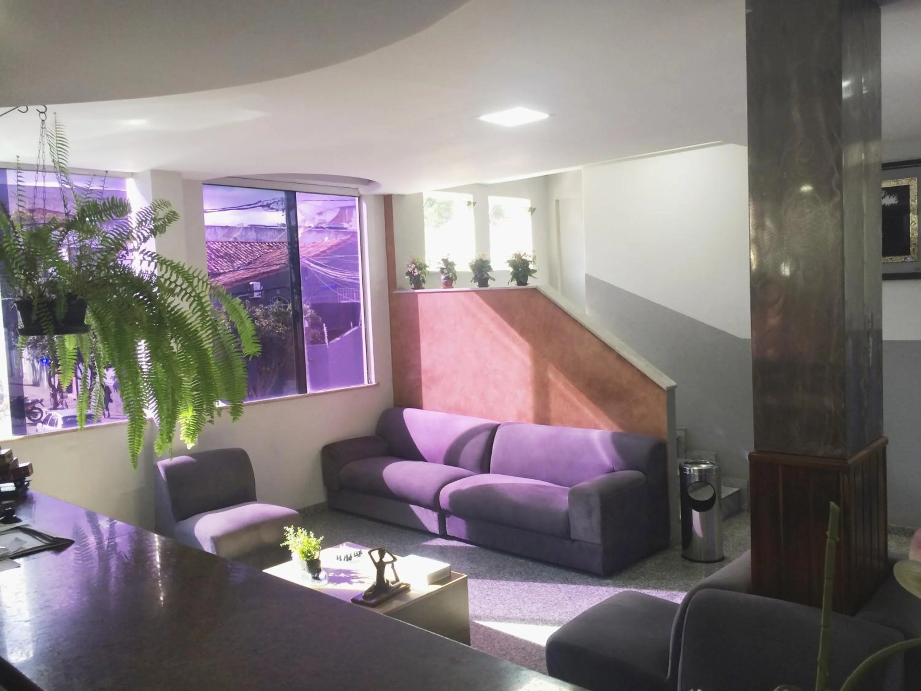 Lobby or reception in Germano's Hotel