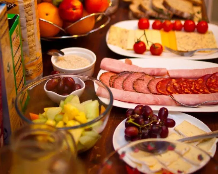 Continental breakfast in 7 Boutique Hotel