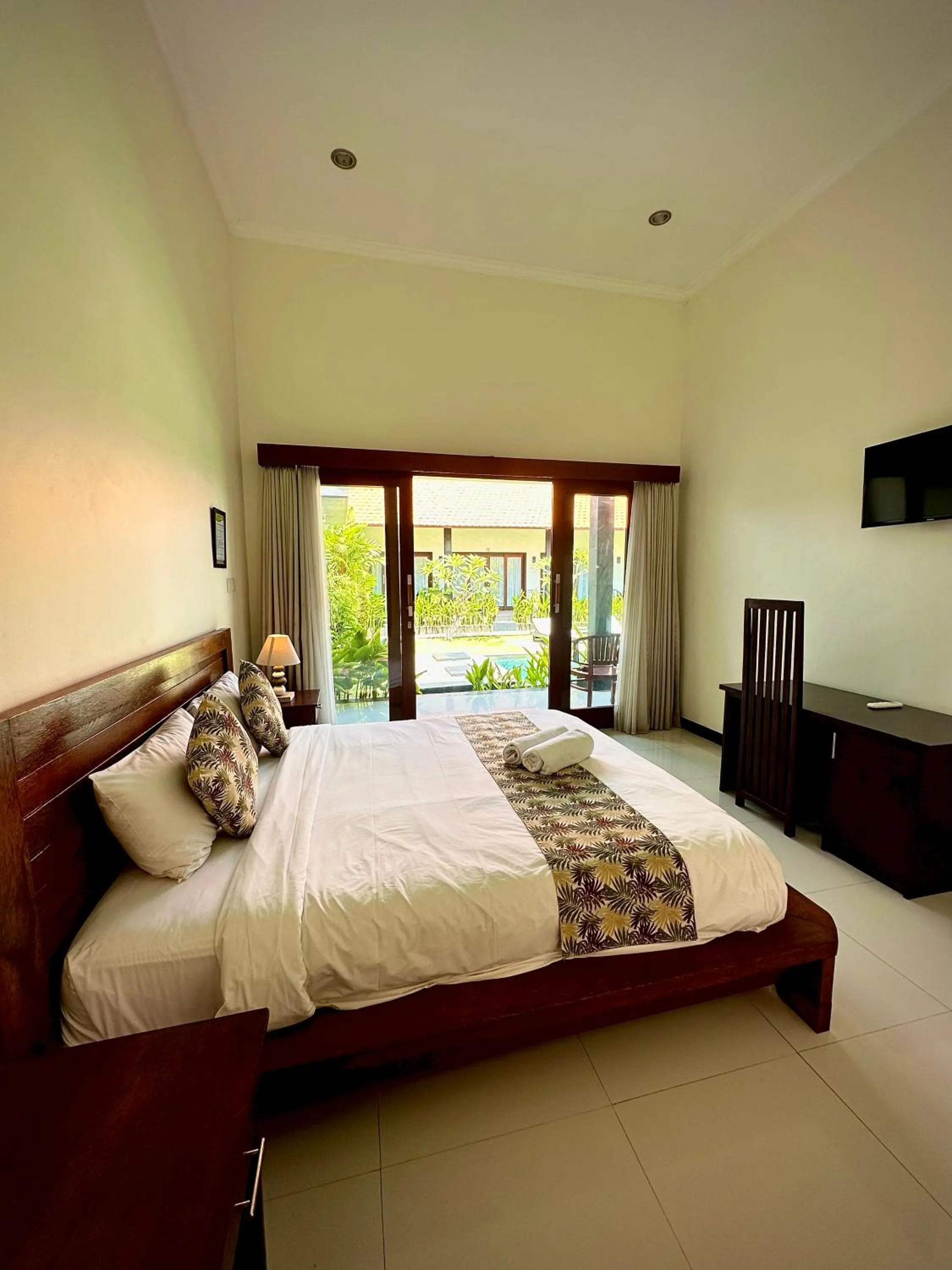 Bed in Plawa Bali Guest House