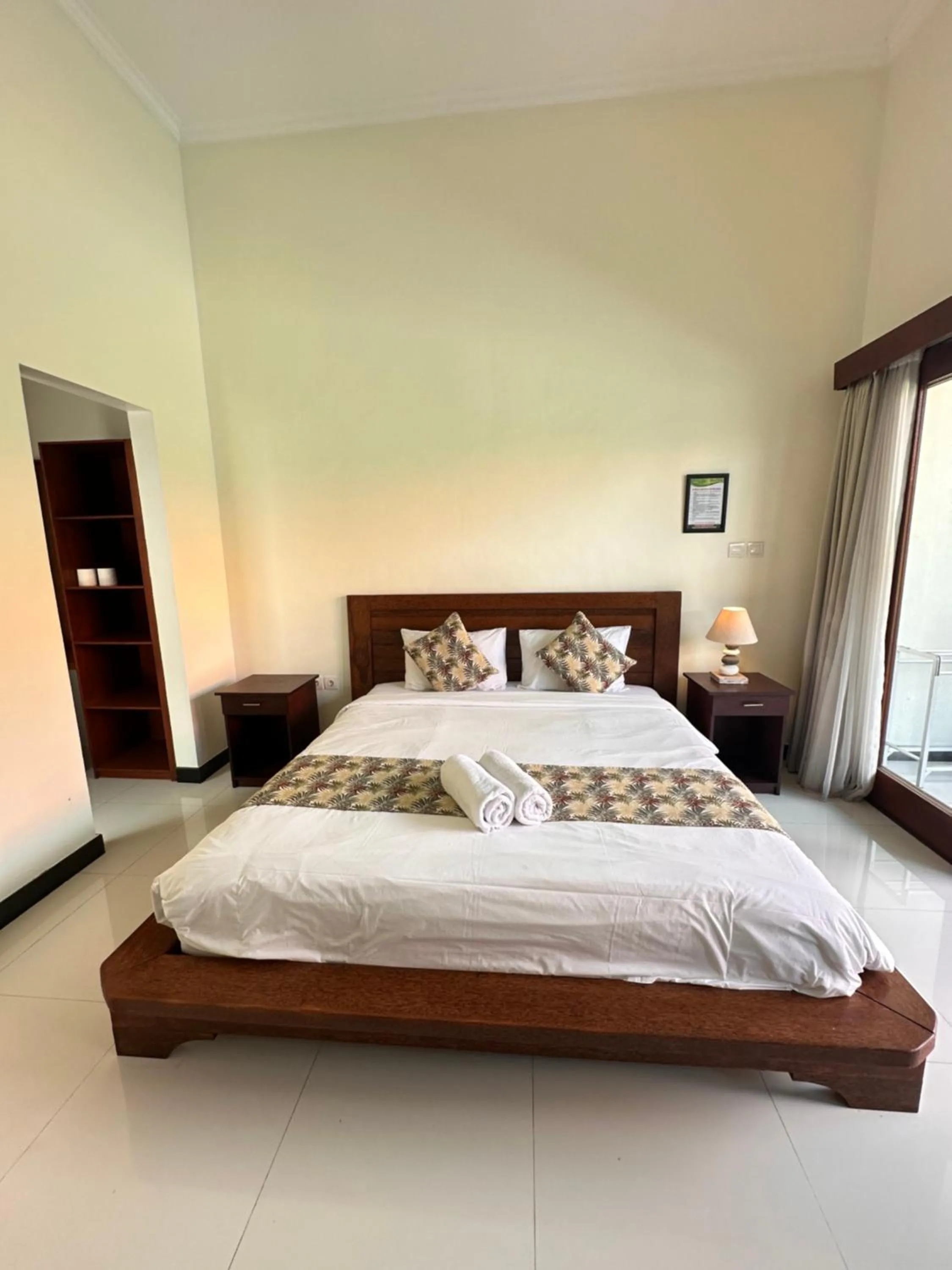 Bed in Plawa Bali Guest House