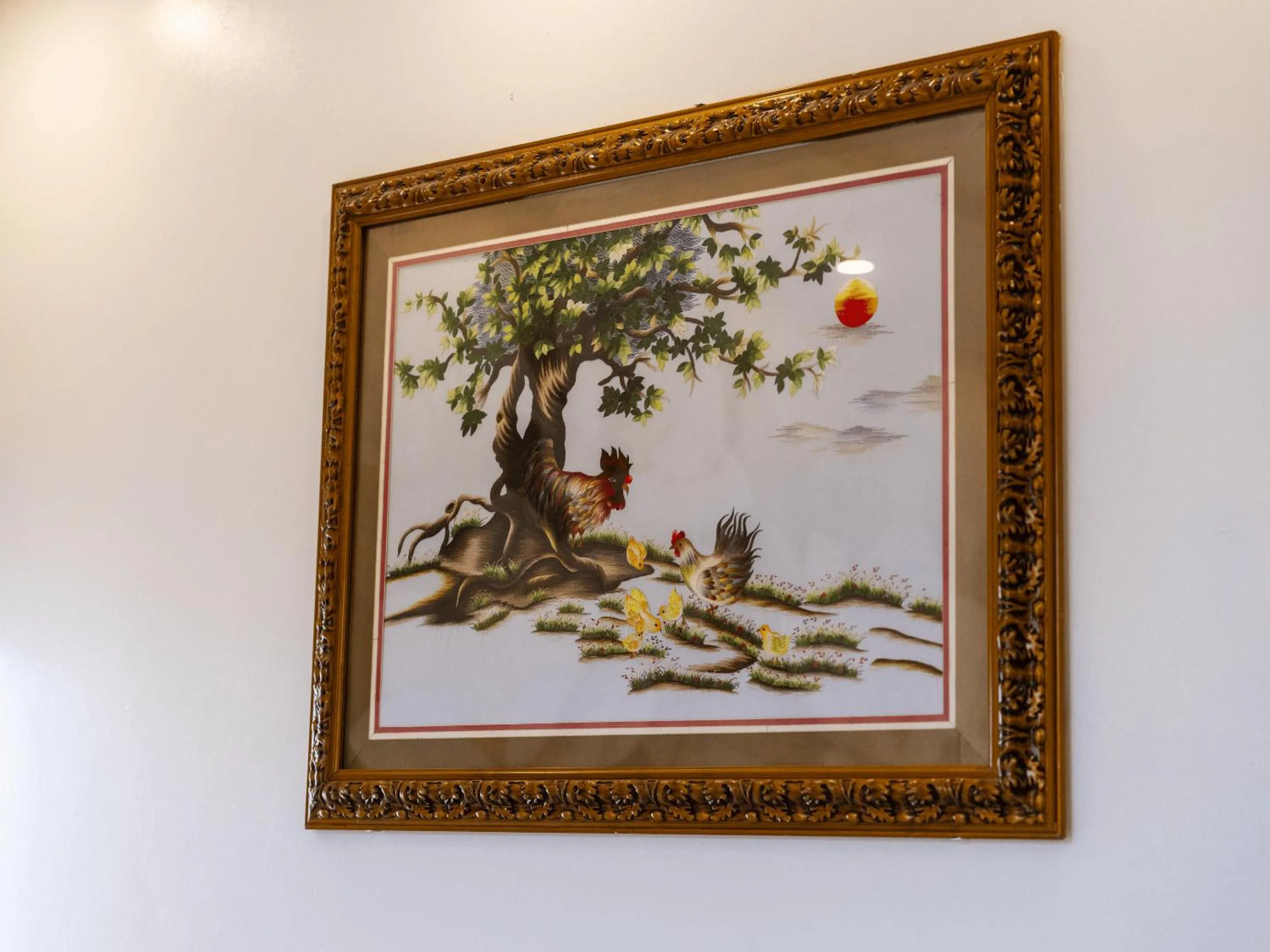 Decorative detail in Lys Homestay