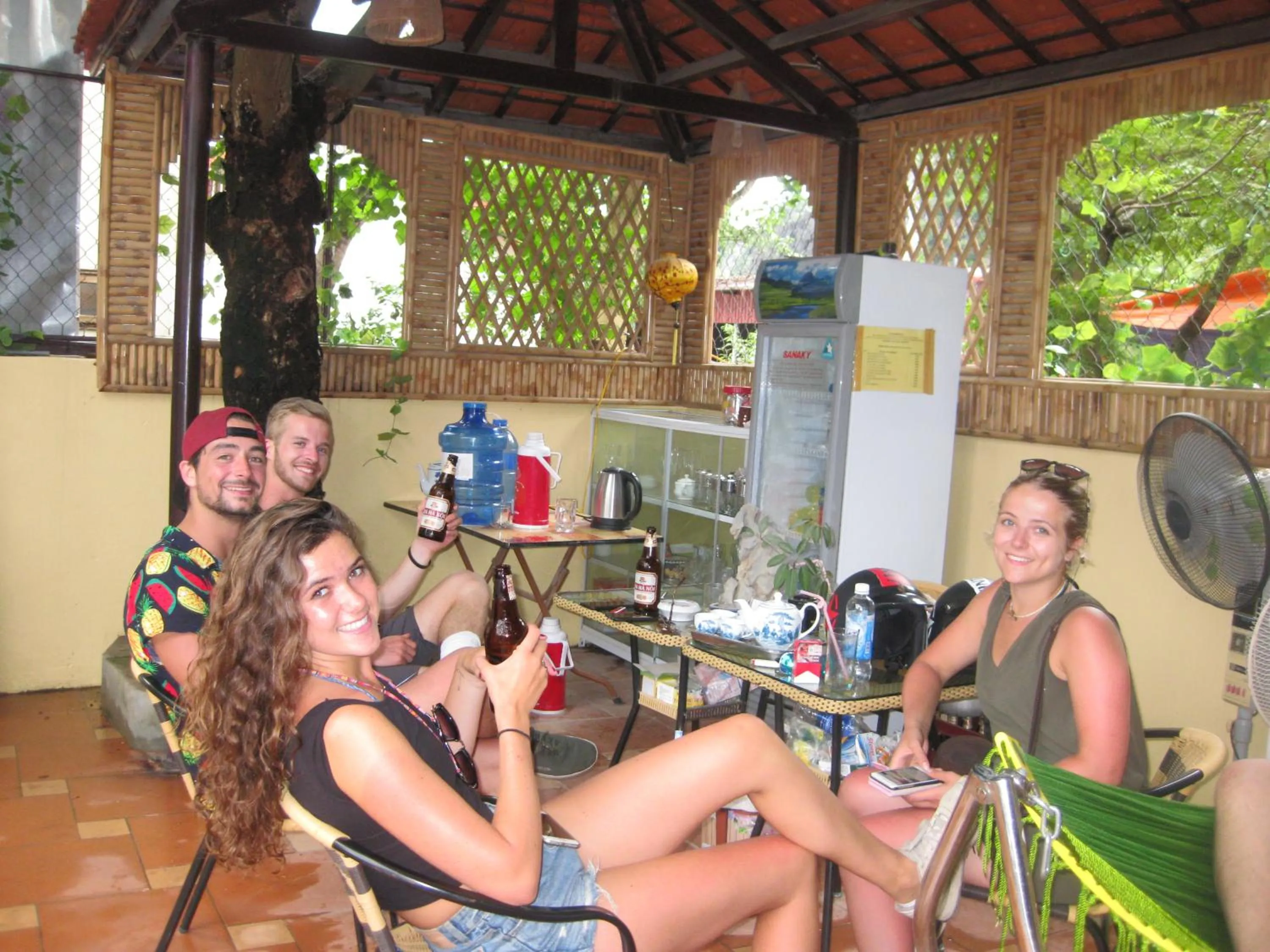 group of guests in Lys Homestay