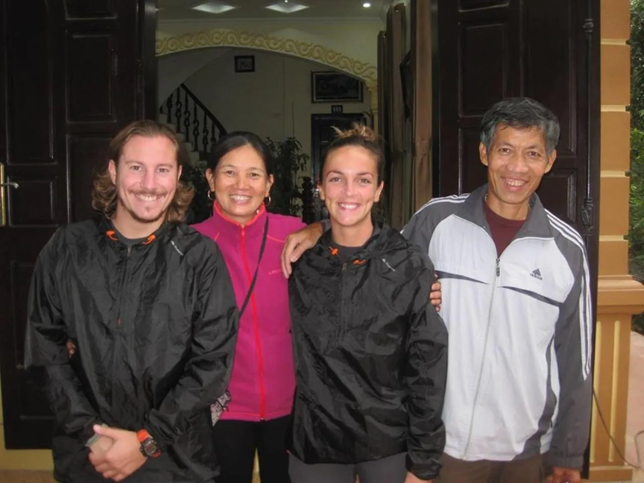 group of guests in Lys Homestay