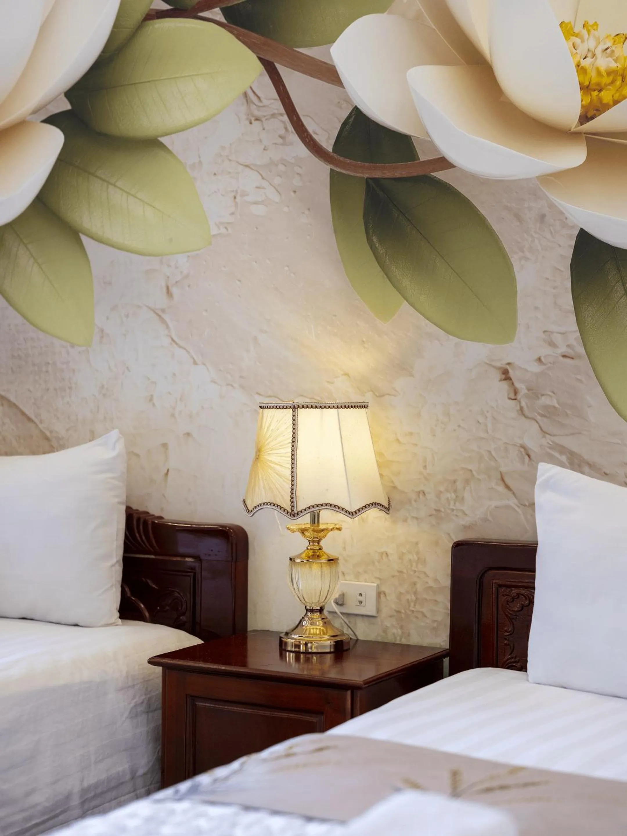 Decorative detail, Bed in Lys Homestay