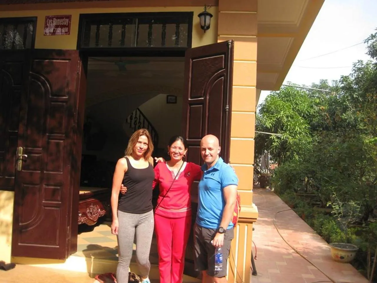 group of guests in Lys Homestay