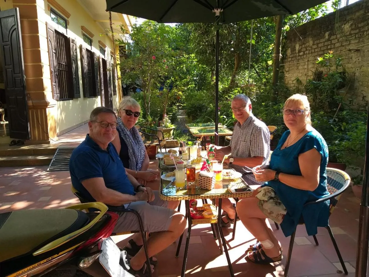 Patio in Lys Homestay
