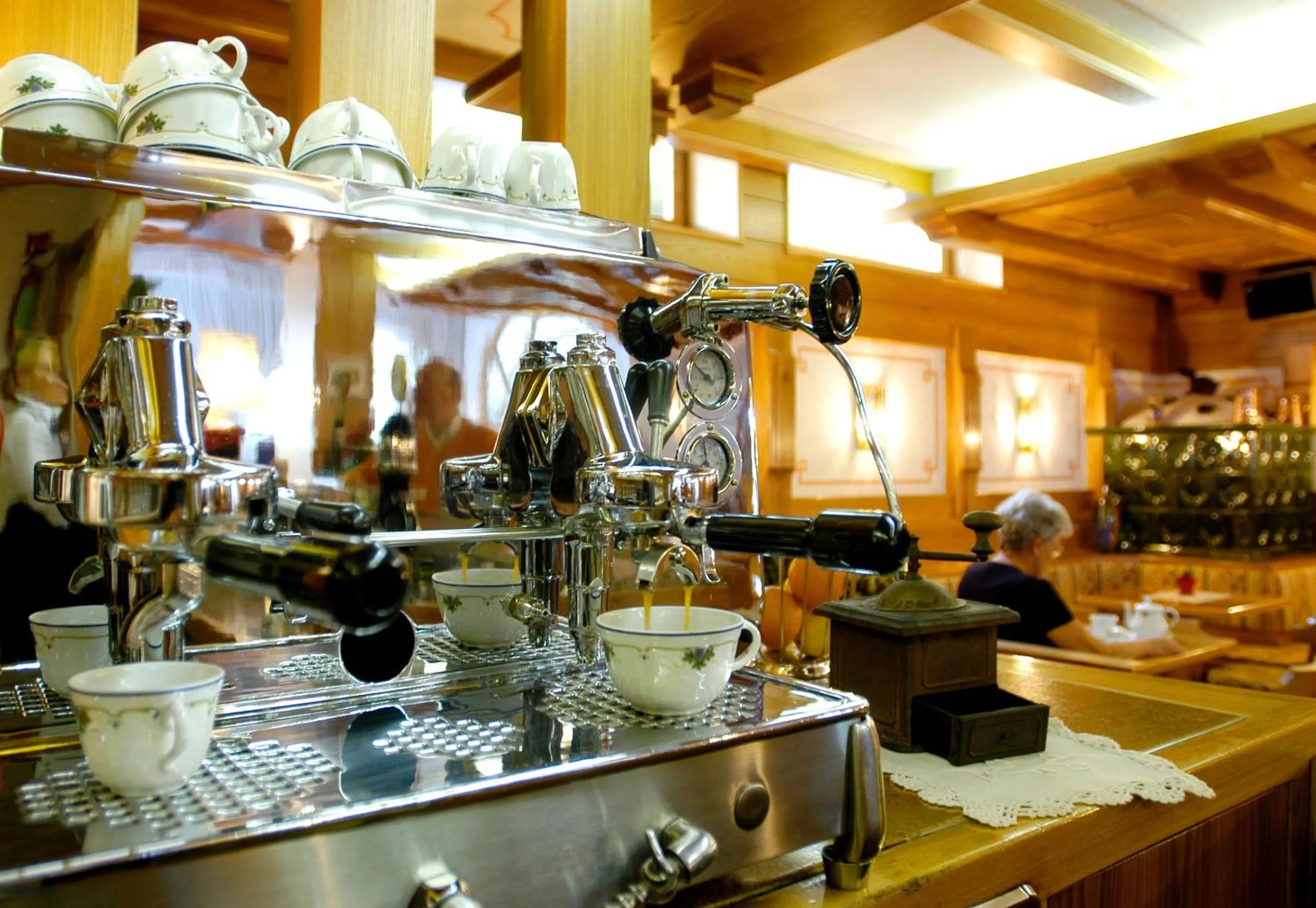 Coffee/tea facilities in Hotel Du Lac