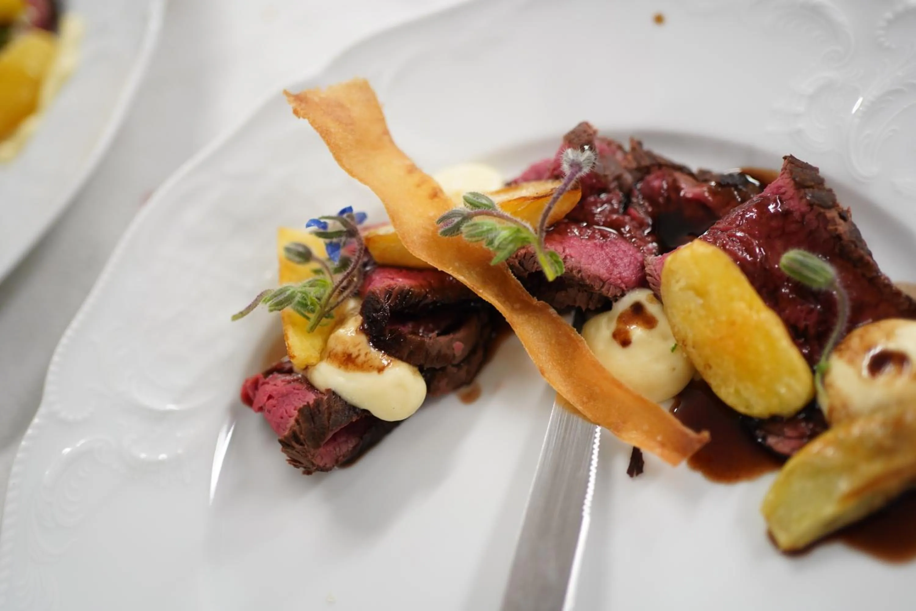 Dinner in Hotel Du Lac