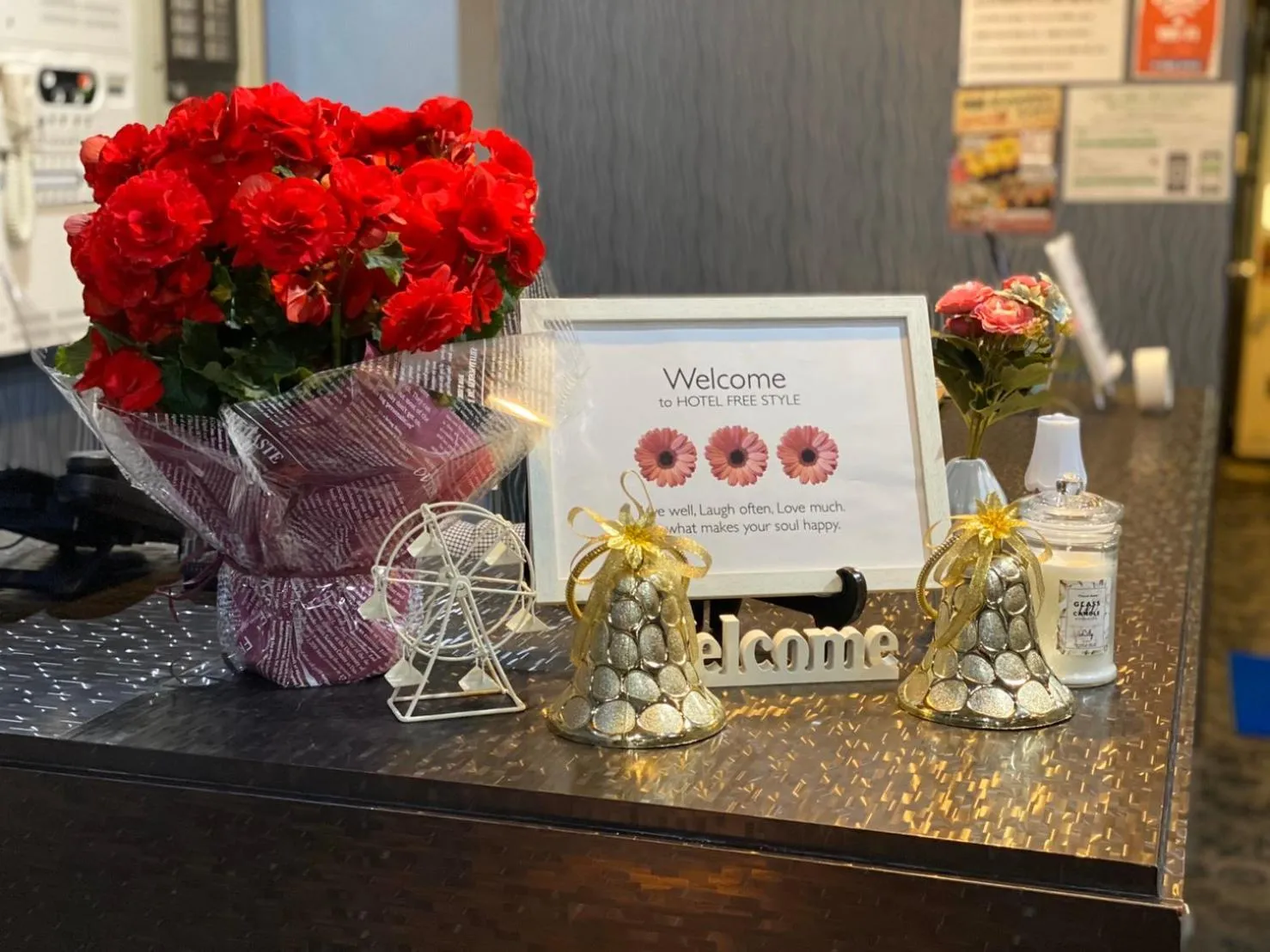 Decorative detail in Hotel Free Style