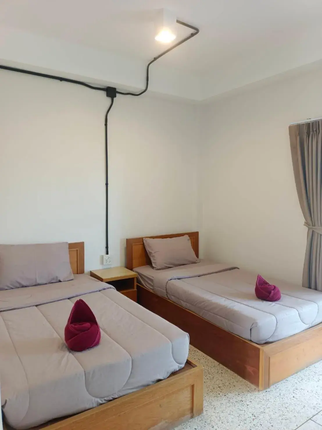 Bed in Bangsaphan Resort Bed in Bangsaphan Resort