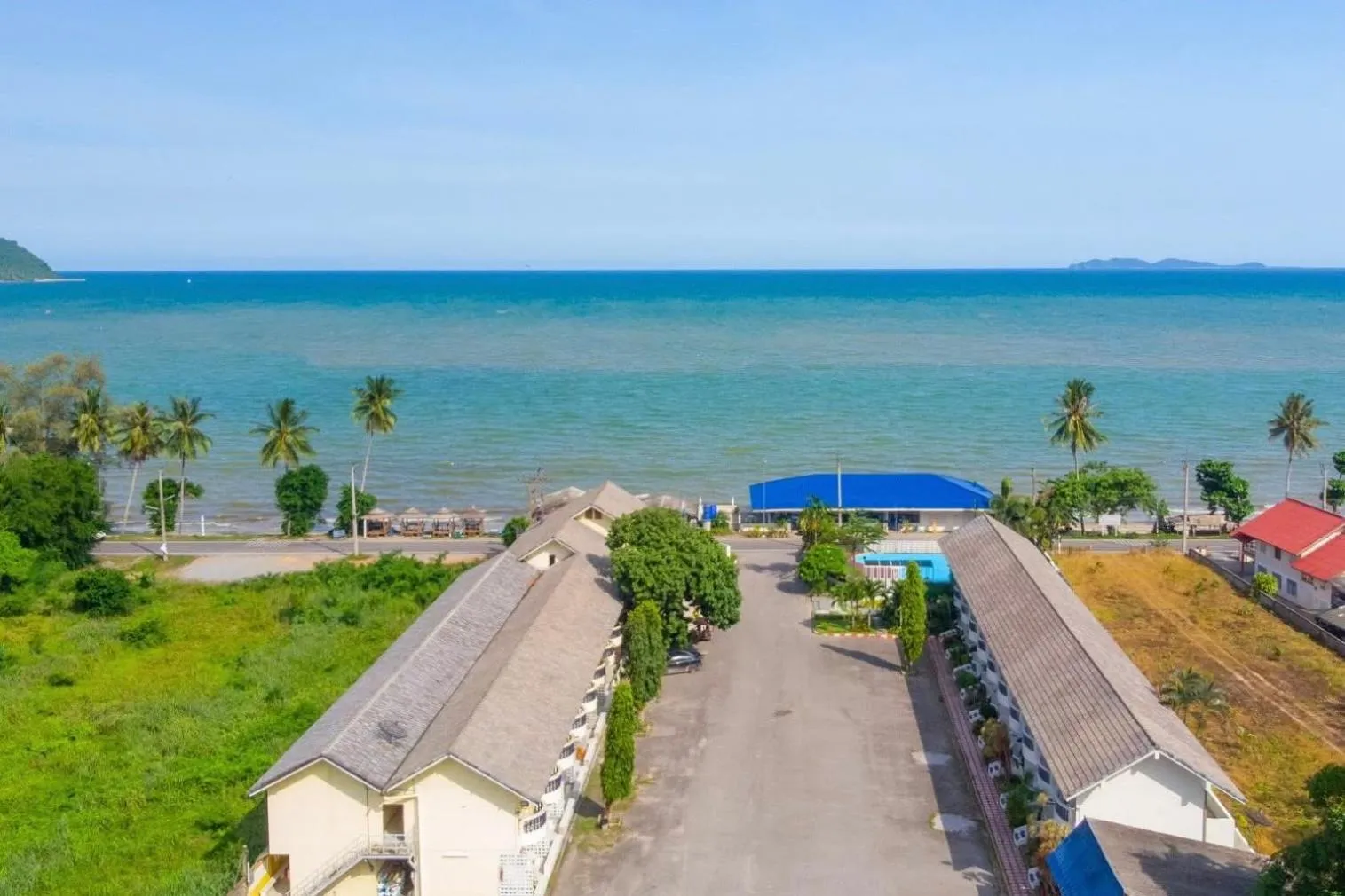 Bird's eye view in Bangsaphan Resort