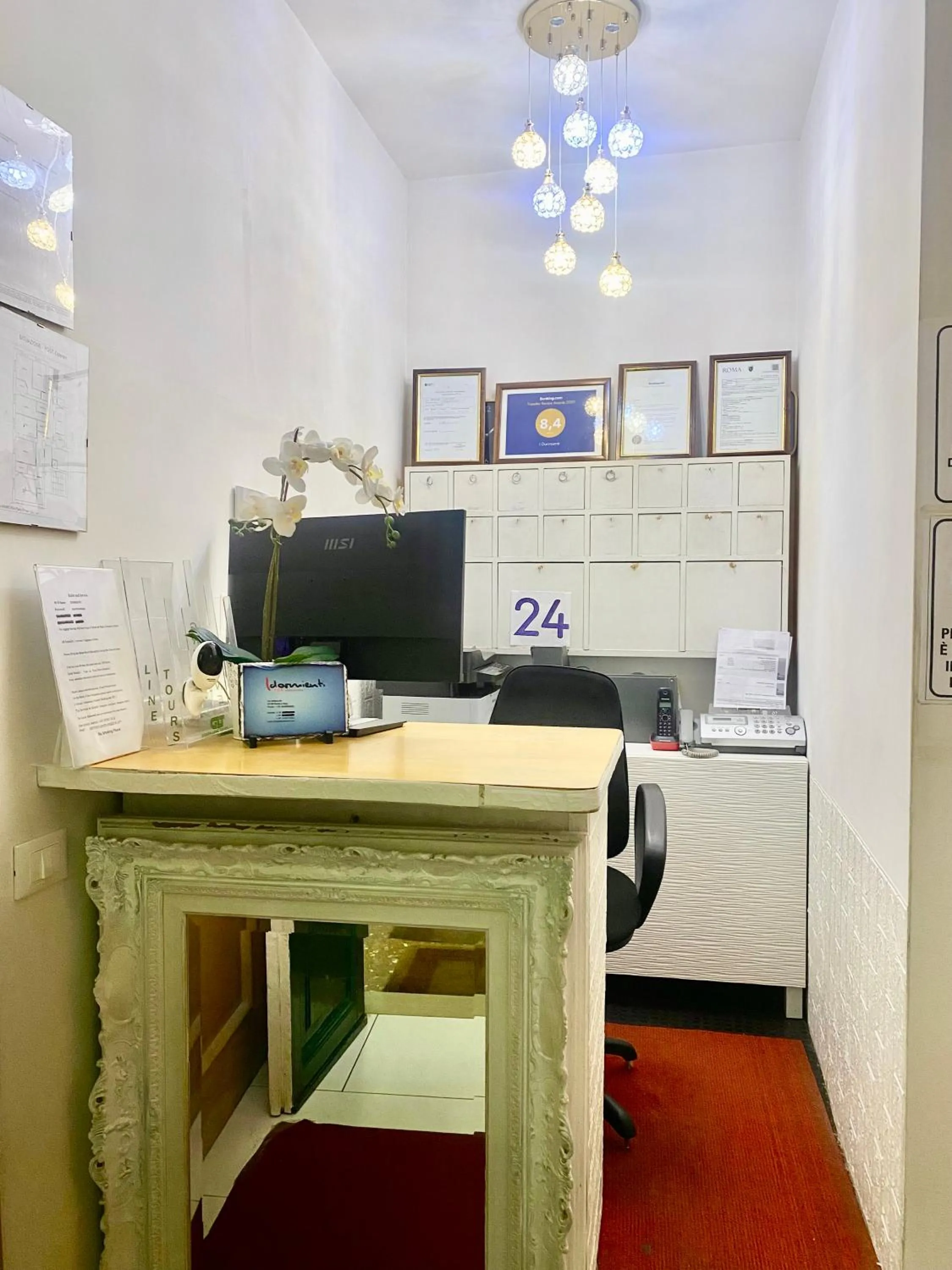 Lobby or reception in I Dormienti