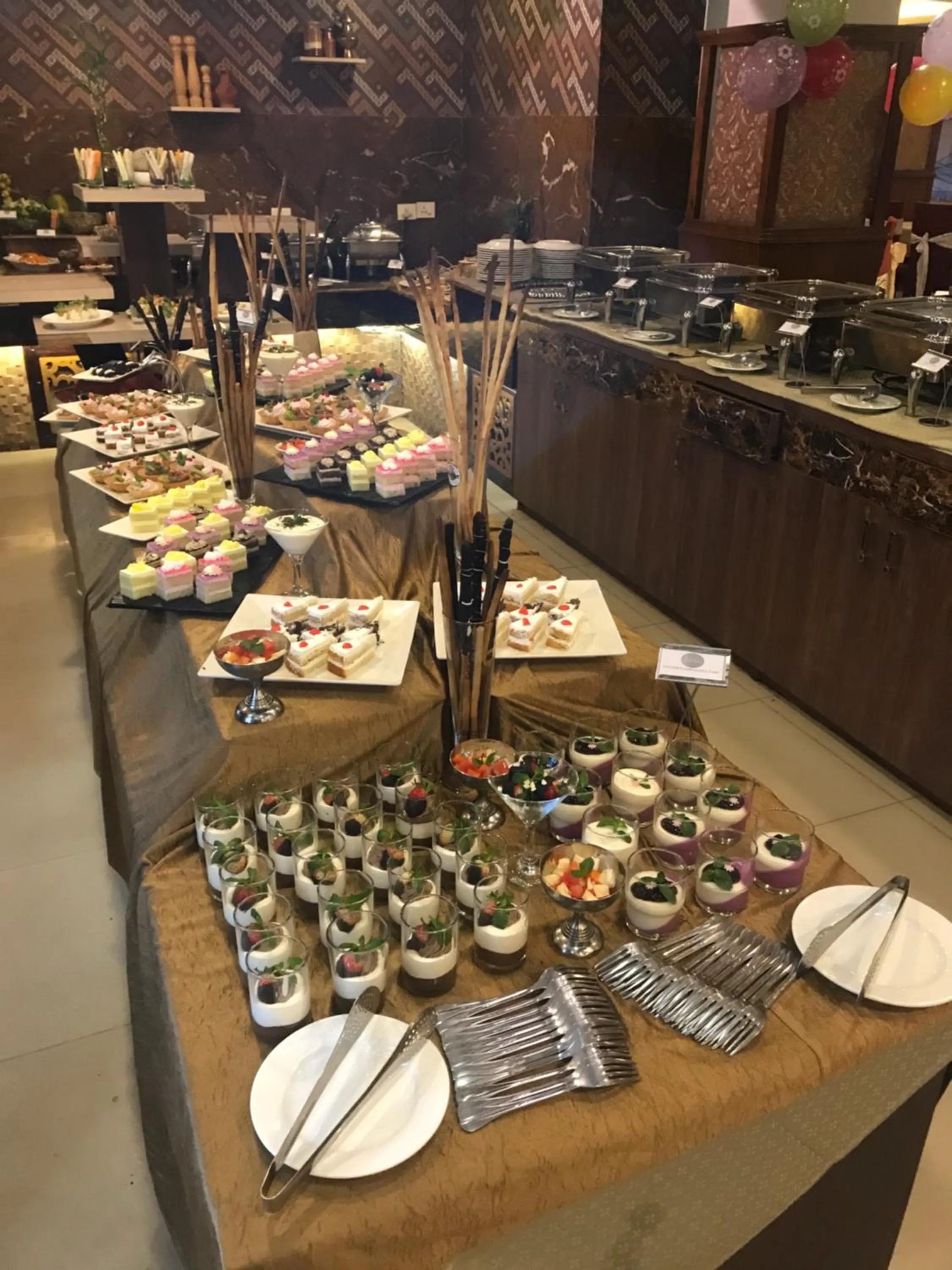 Buffet breakfast in Hotel Buddy