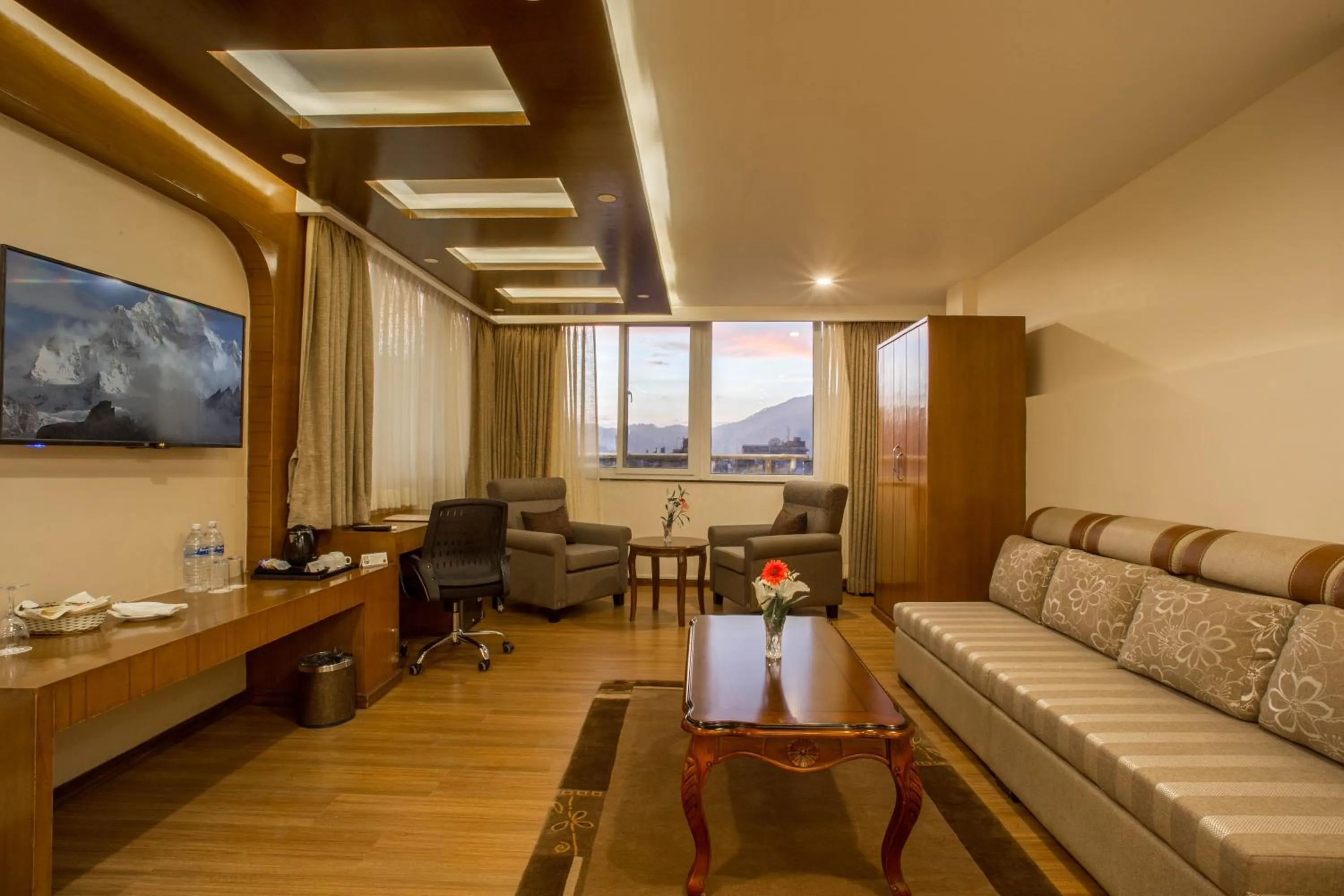 Seating area in Hotel Buddy