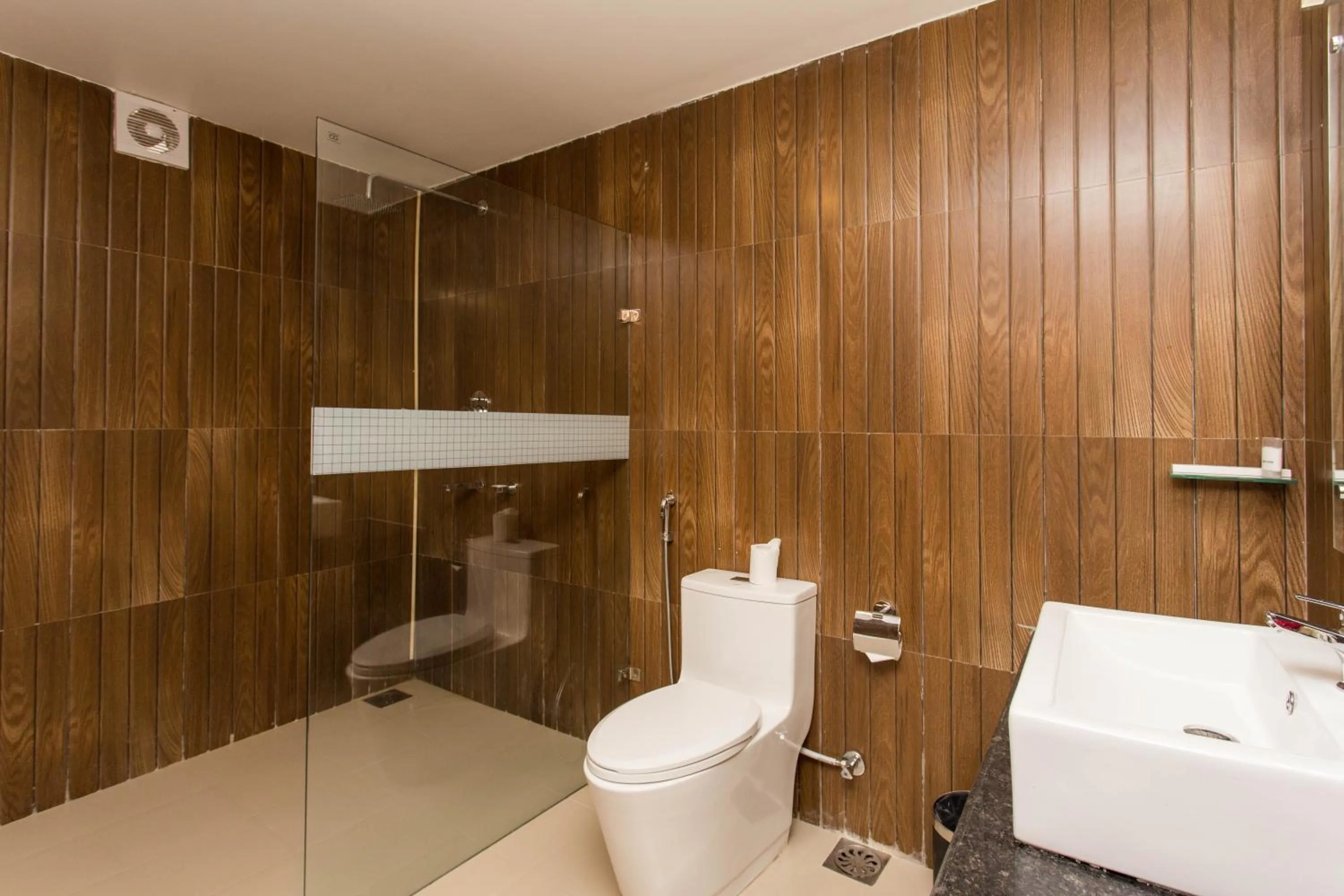 Shower in Hotel Buddy