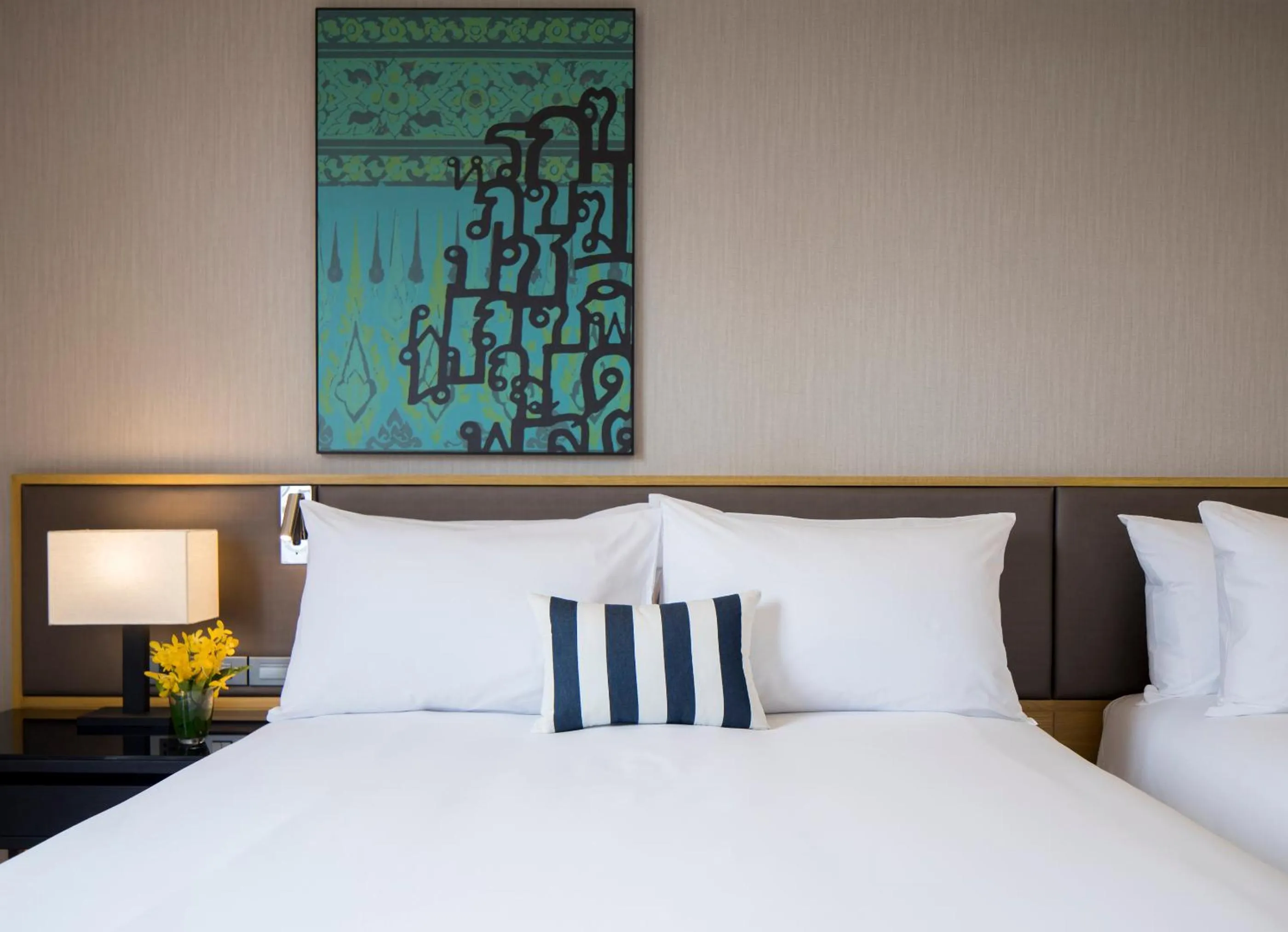 Decorative detail, Bed in Travelodge Sukhumvit 11