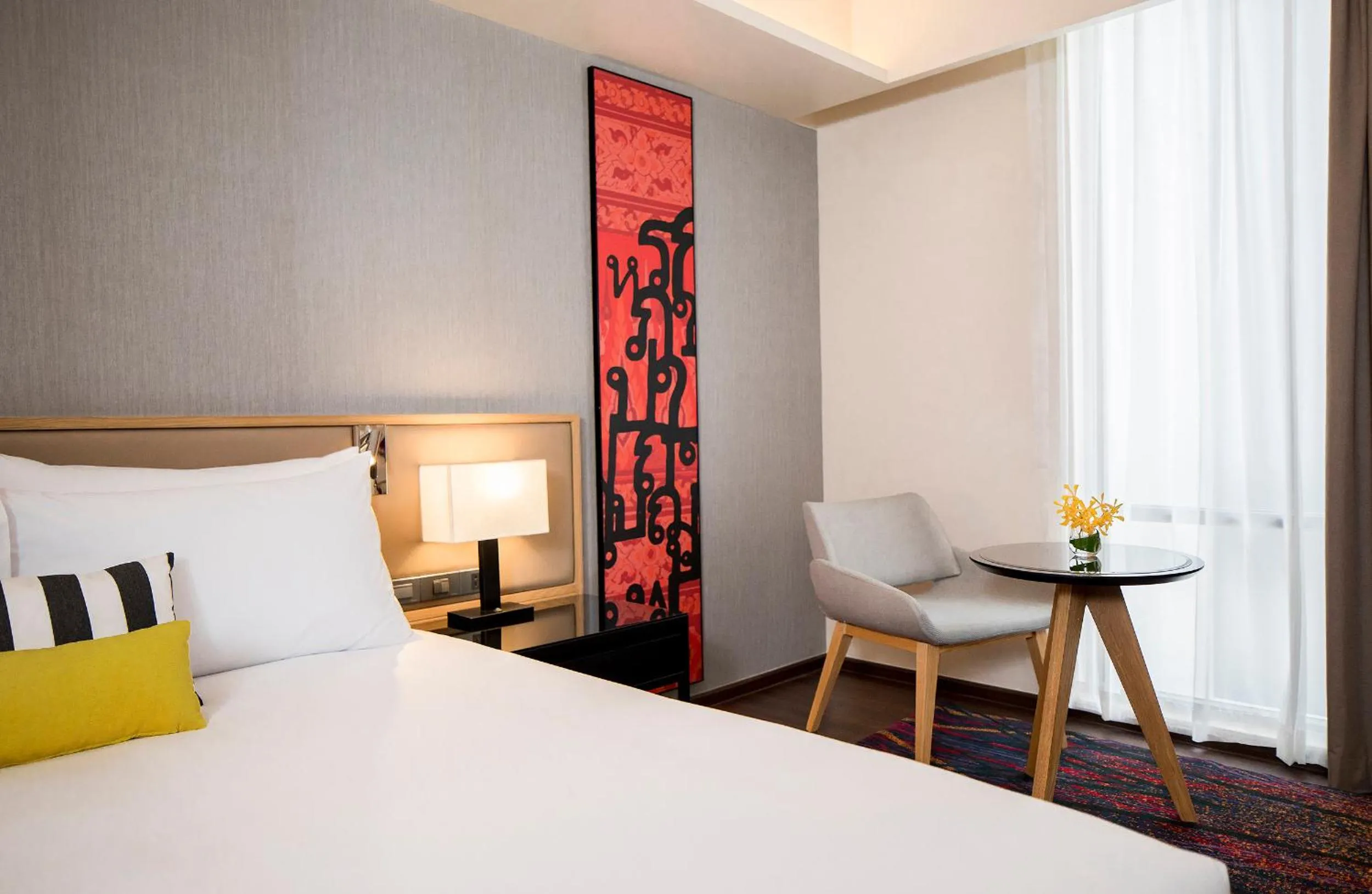 Decorative detail, Bed in Travelodge Sukhumvit 11