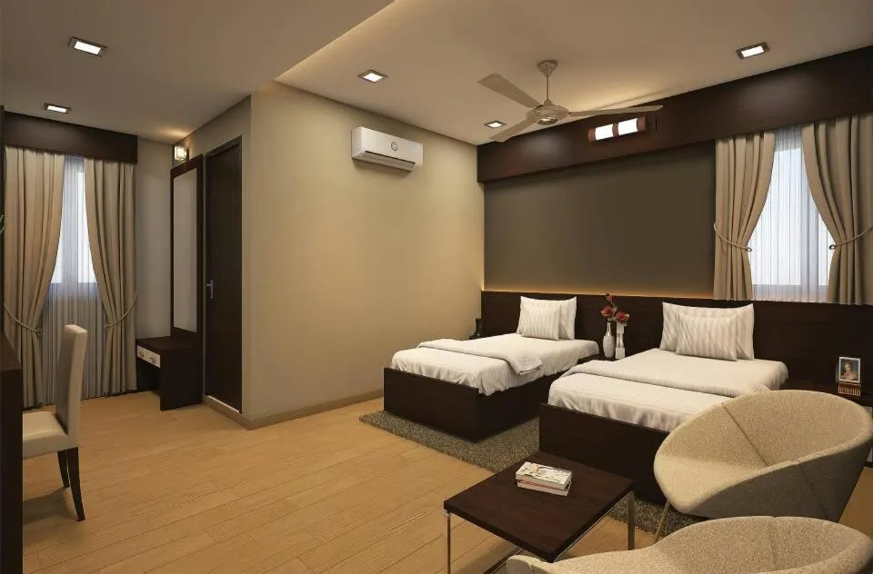 Bed in Hotel Royal Inn - Electronic City