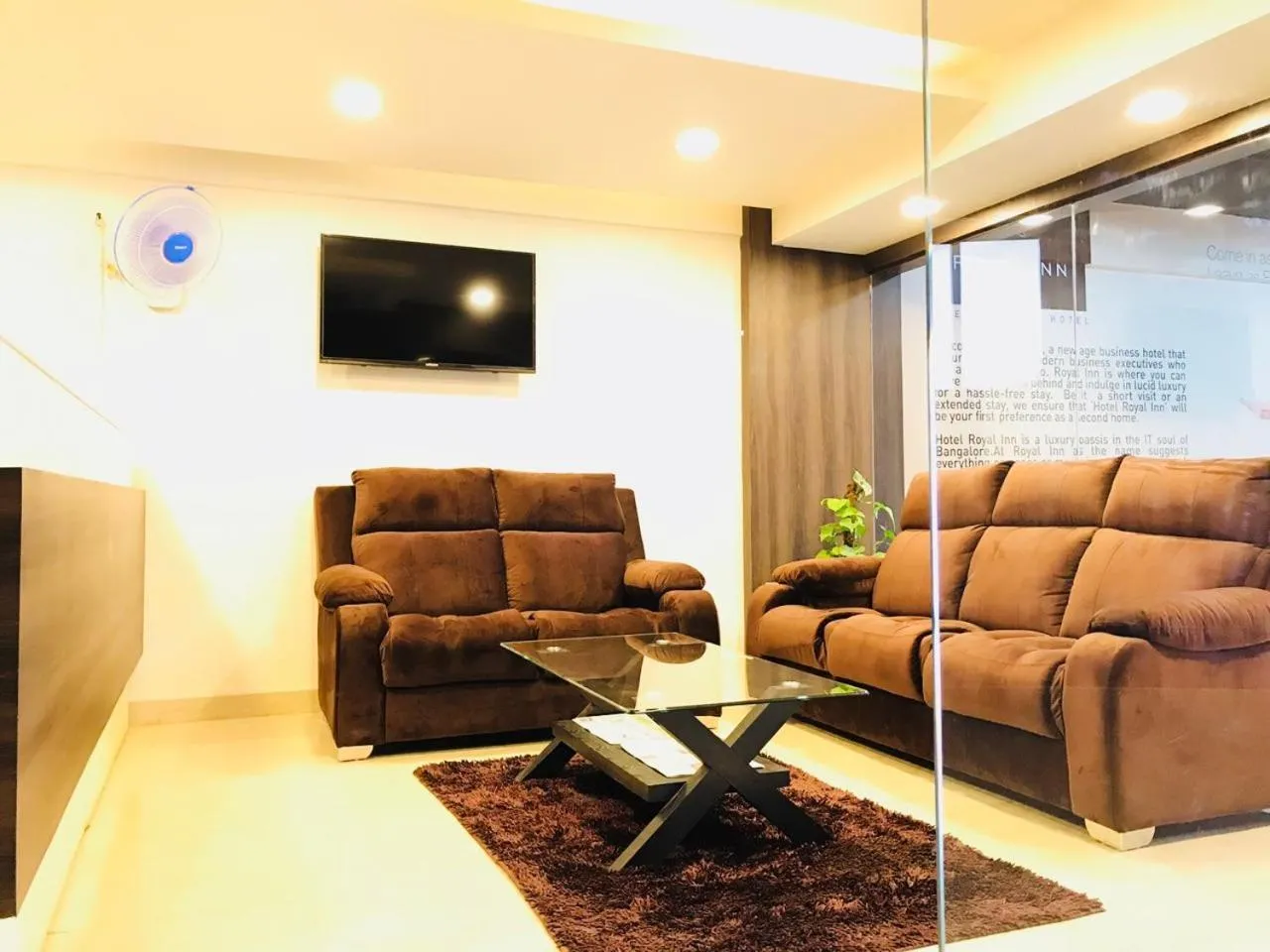 Lobby or reception in Hotel Royal Inn - Electronic City