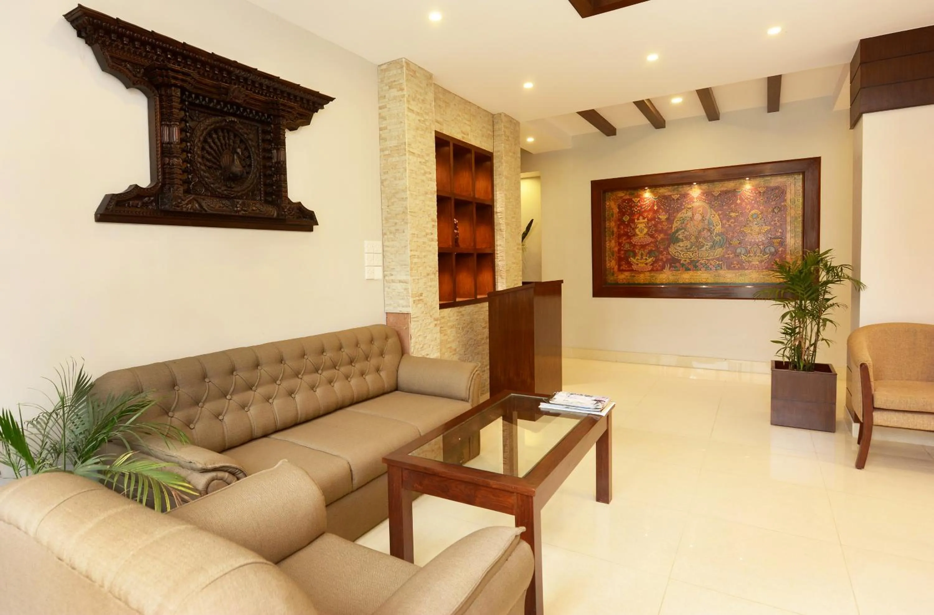 Lobby or reception in Hotel Mudita