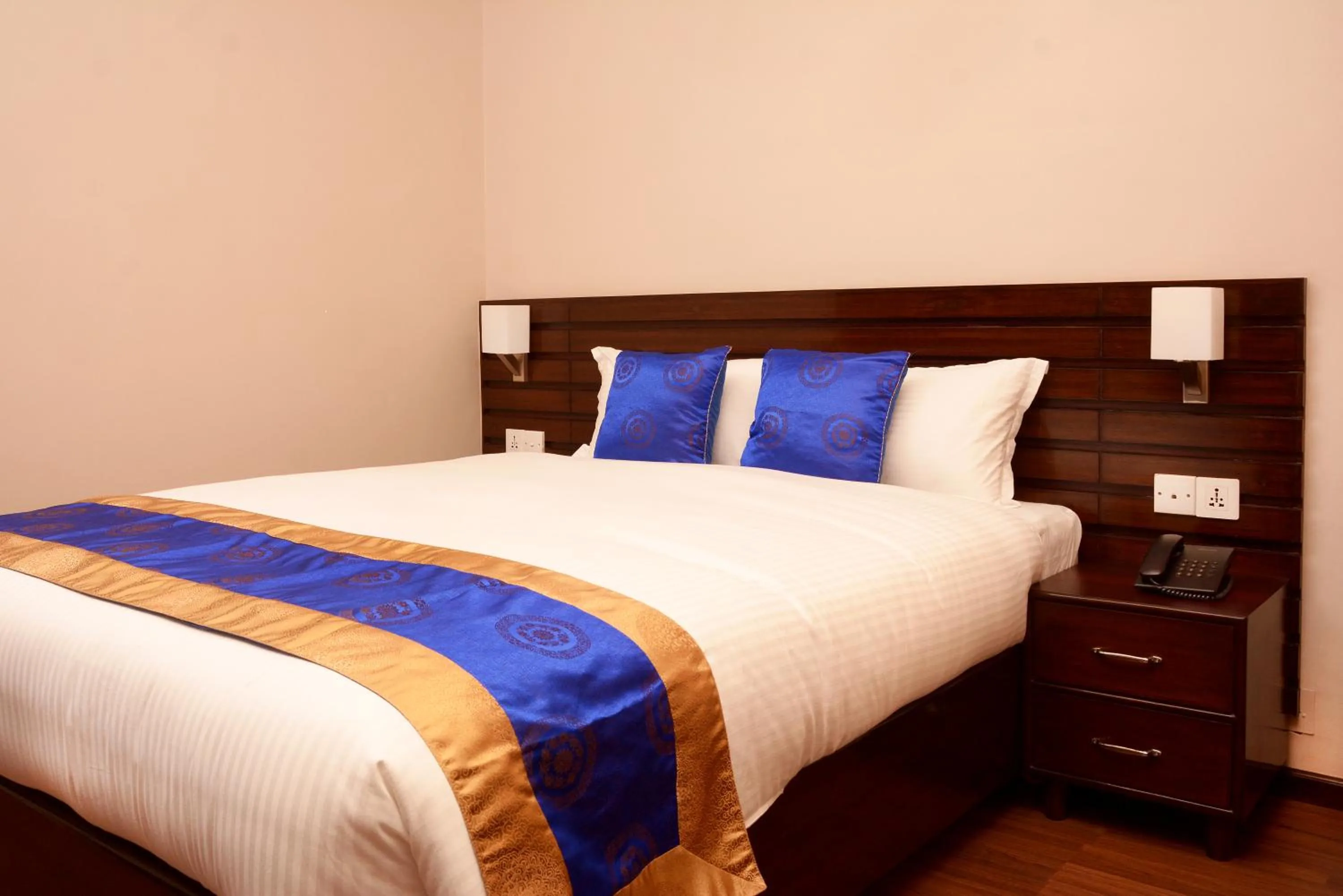 Bed in Hotel Mudita