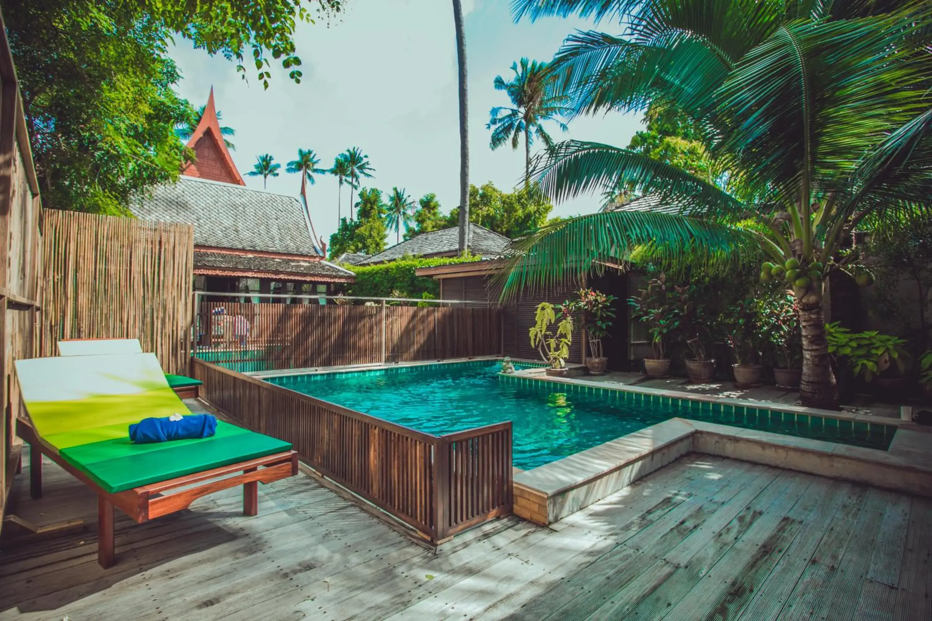 Swimming pool in Sasitara Thai Villas Swimming pool in Sasitara Thai Villas