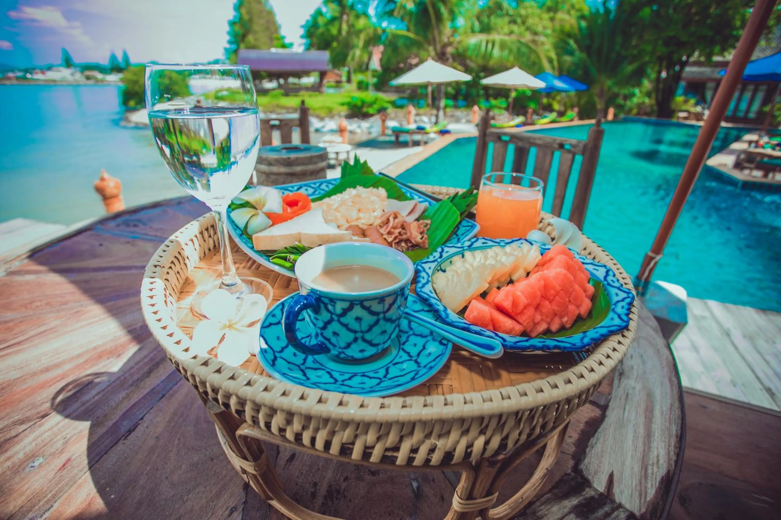 Breakfast in Sasitara Thai Villas