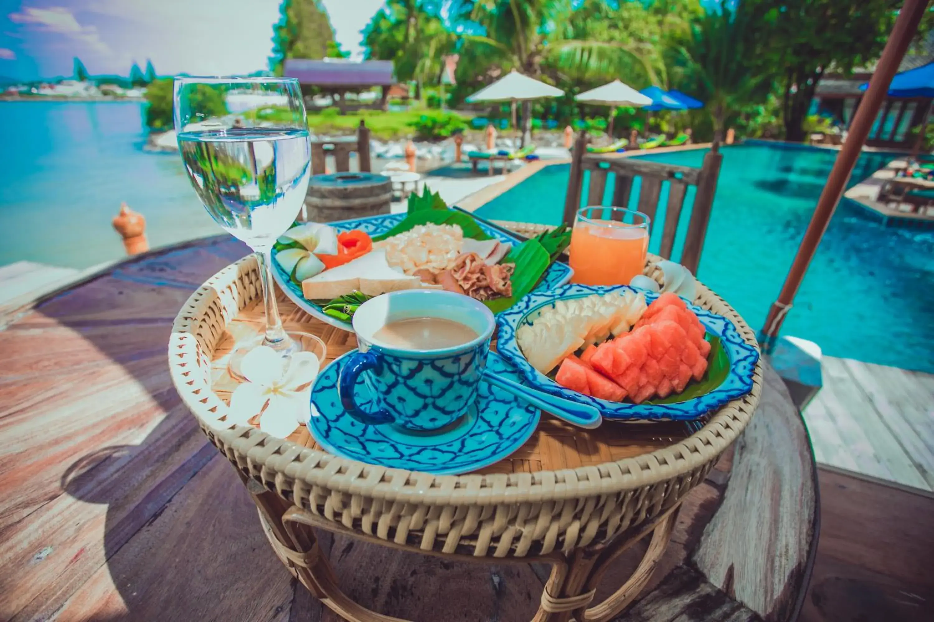 Breakfast in Sasitara Thai Villas Breakfast in Sasitara Thai Villas