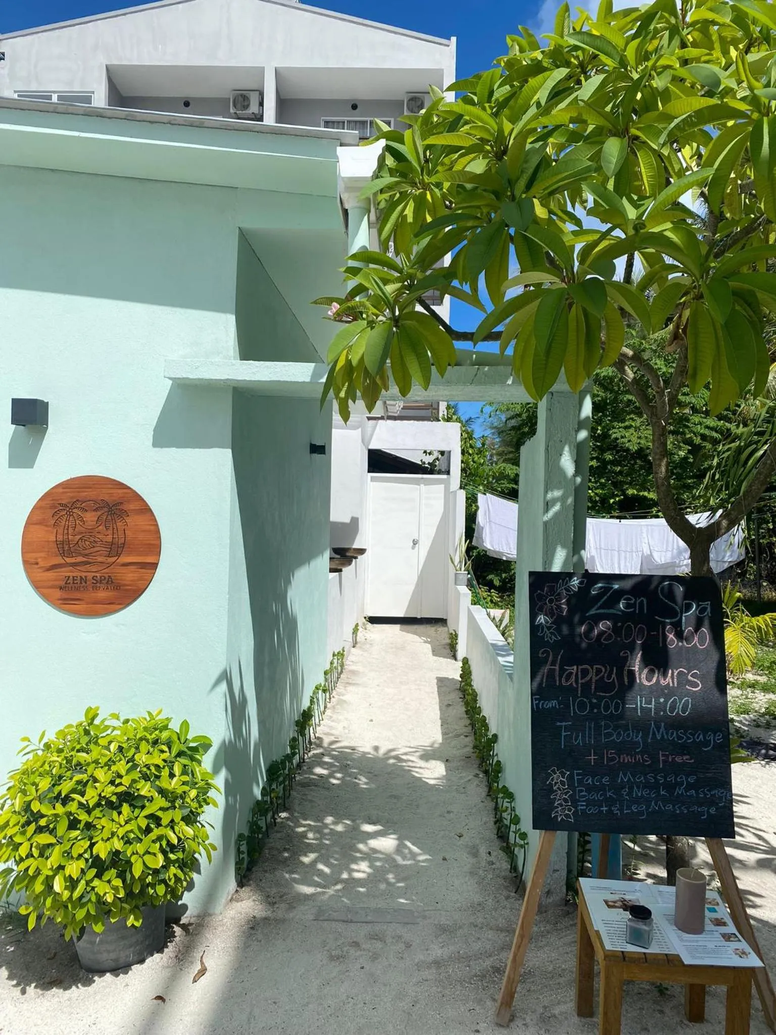 Spa and wellness centre/facilities in Bliss Dhigurah