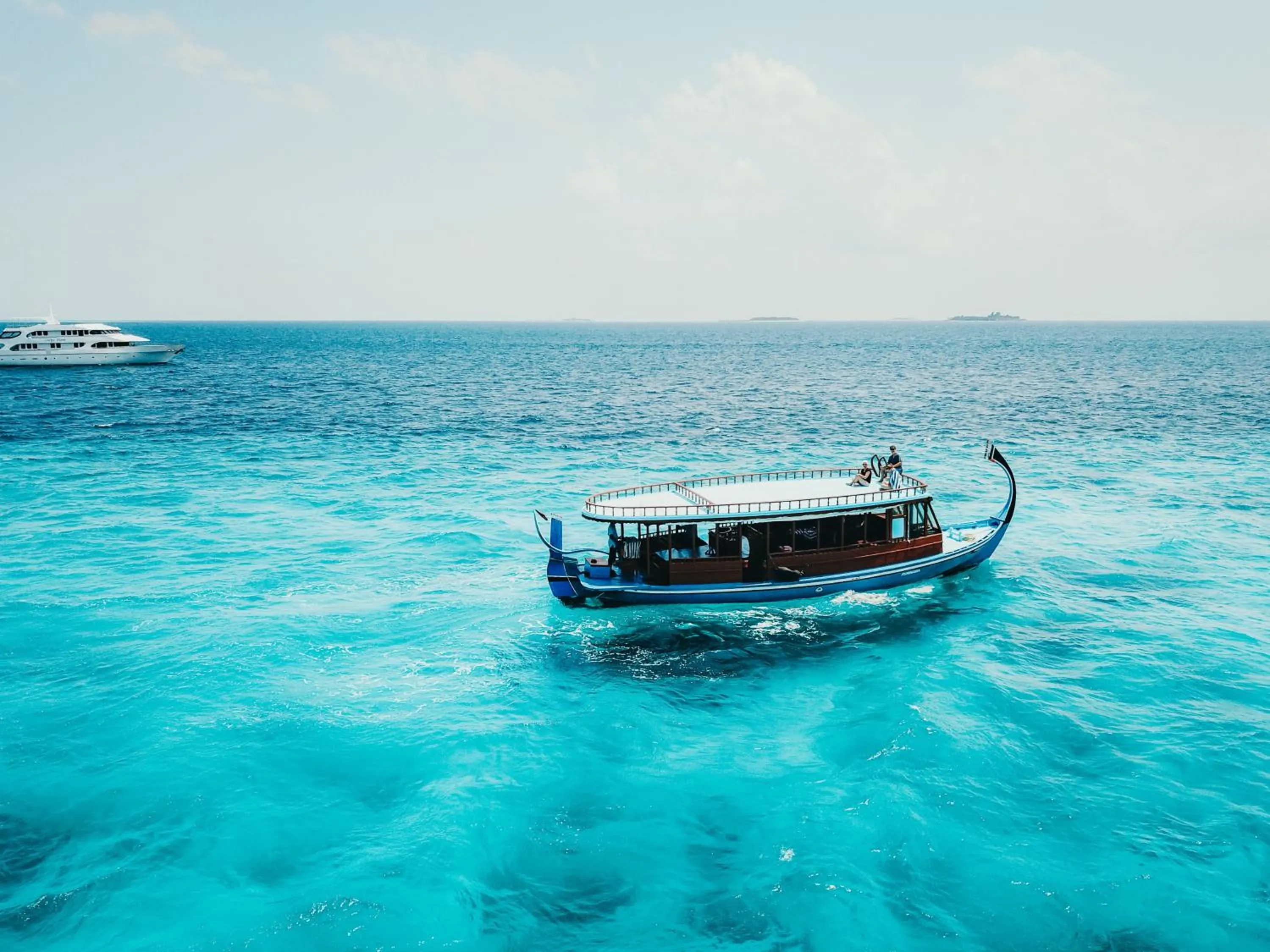 Natural landscape in Bliss Dhigurah