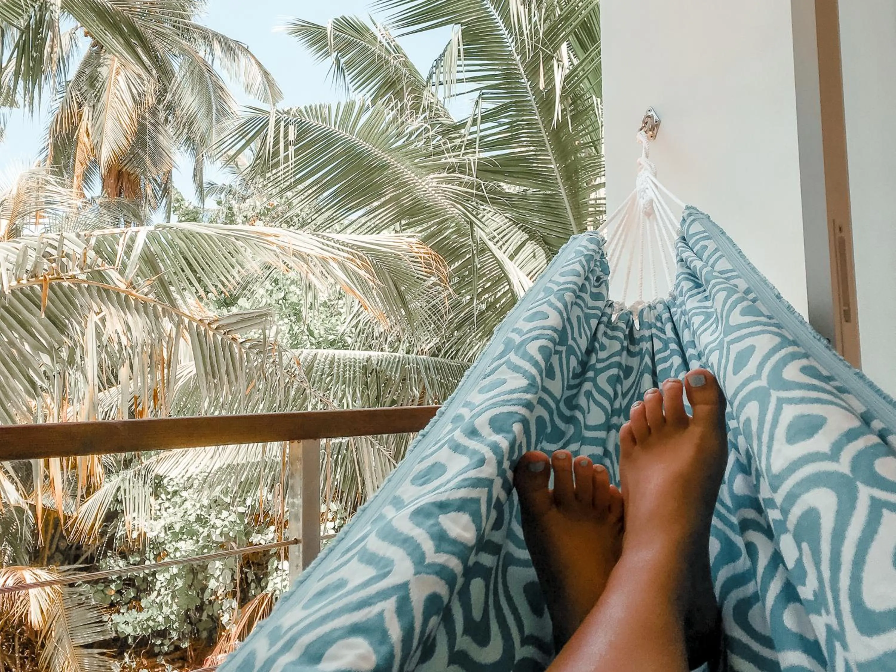 Garden view in Bliss Dhigurah