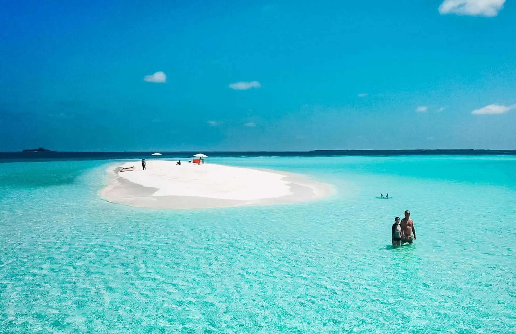 Natural landscape in Bliss Dhigurah