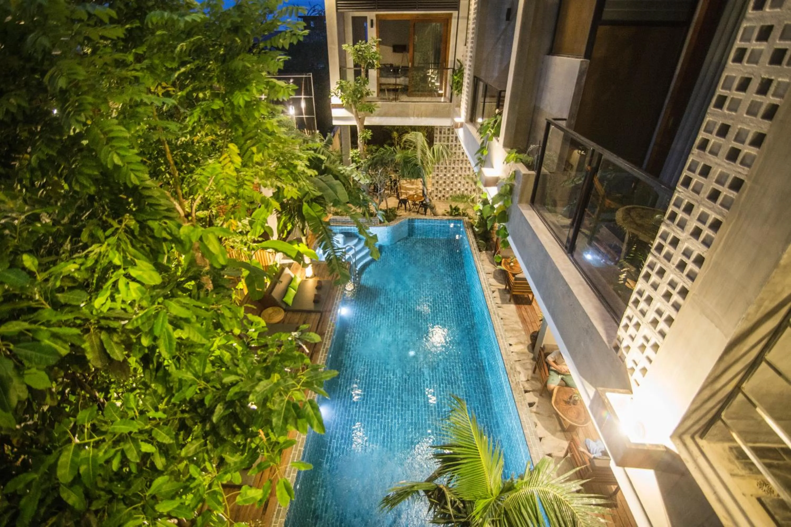 Garden in Sarina Boutique Hotel