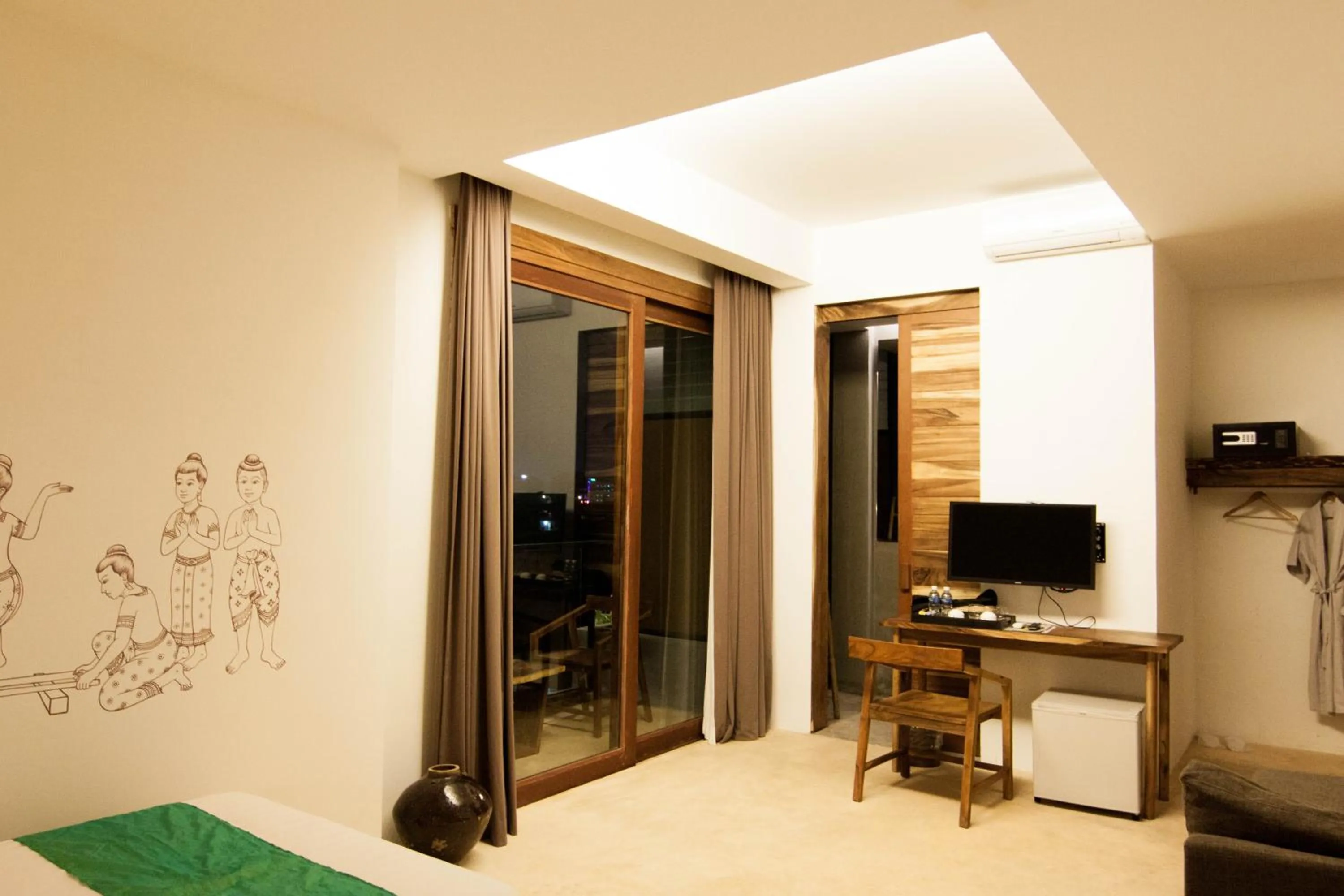 City view in Sarina Boutique Hotel