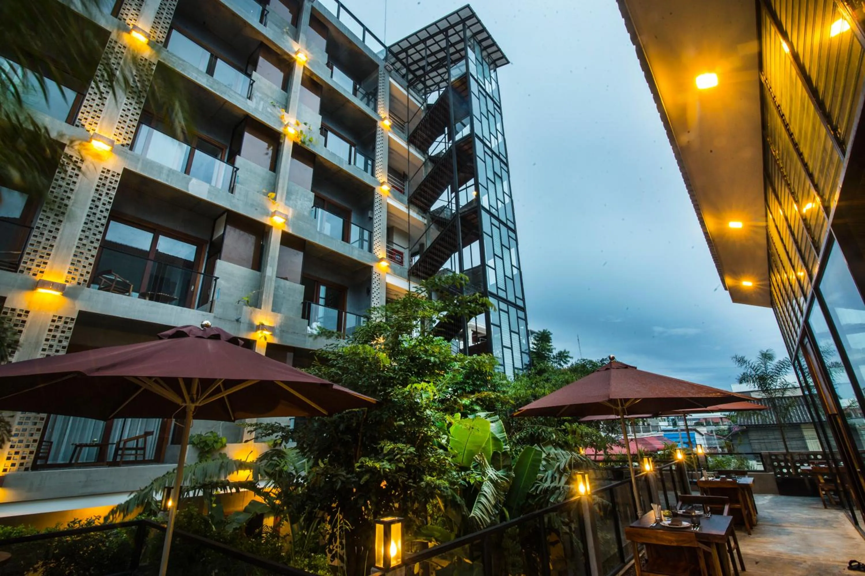 Property building in Sarina Boutique Hotel