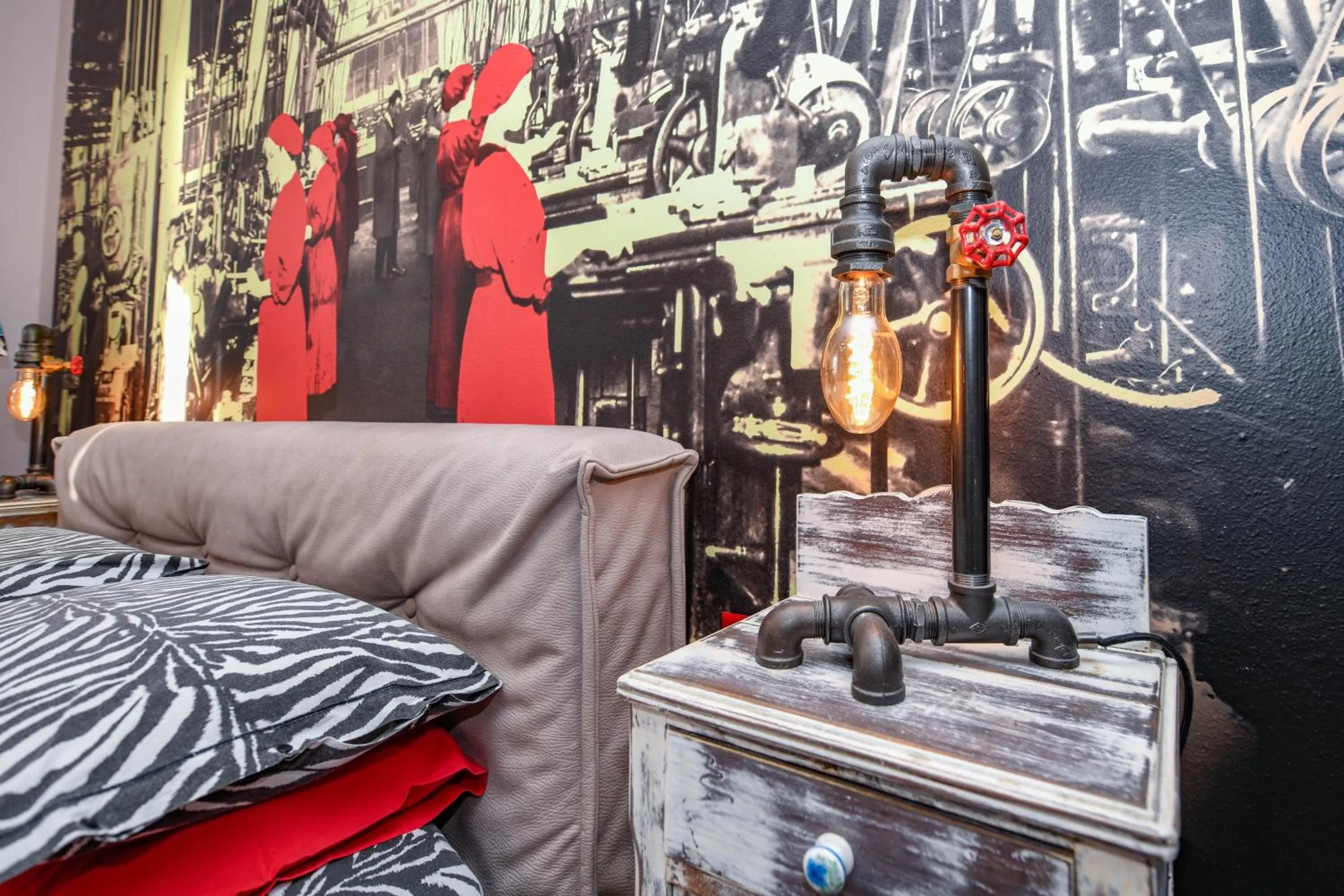 Bedroom, Bed in Villa Giulia Rooms & Bike