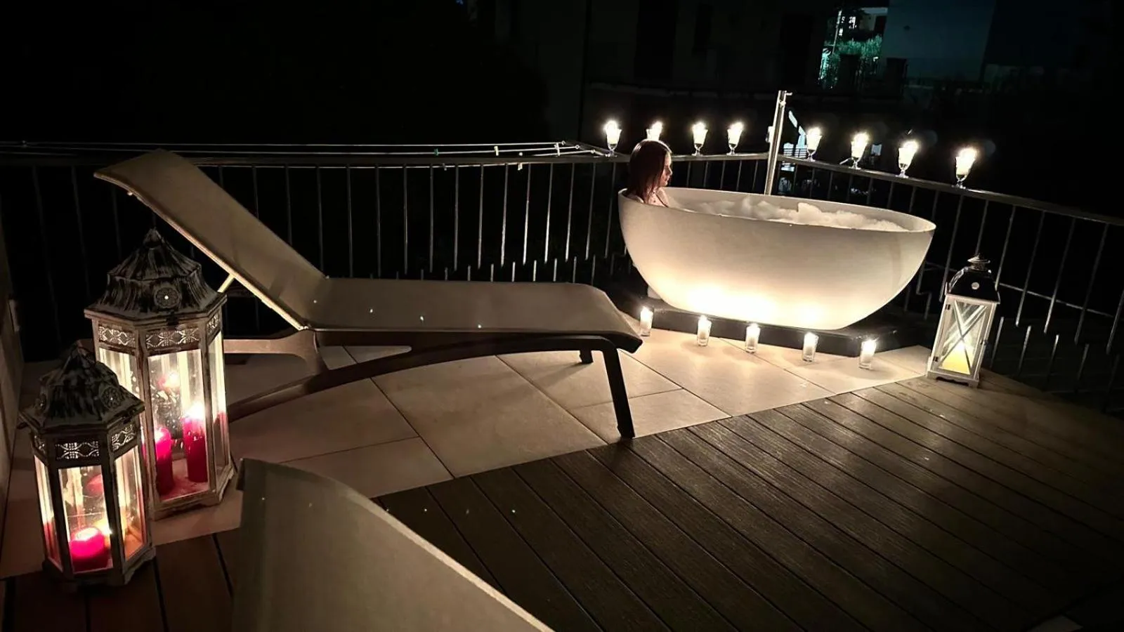 Balcony/Terrace in Villa Giulia Rooms & Bike