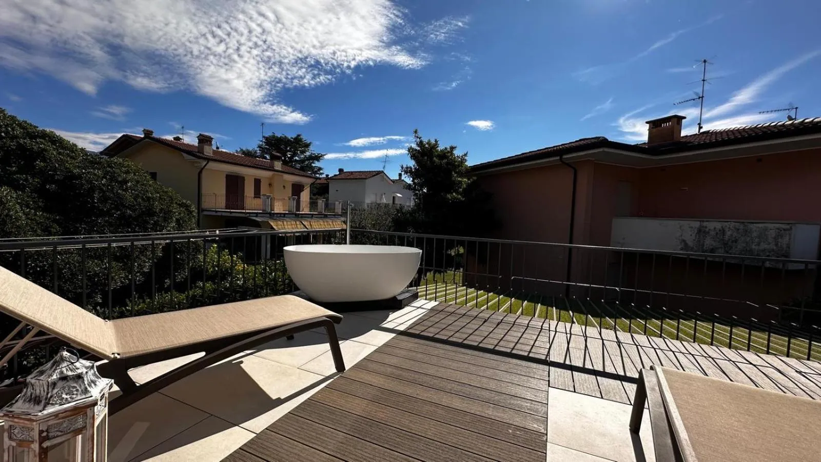 Balcony/Terrace in Villa Giulia Rooms & Bike