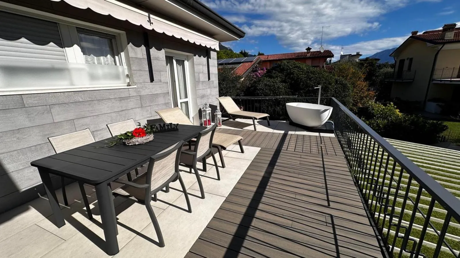 Balcony/Terrace in Villa Giulia Rooms & Bike