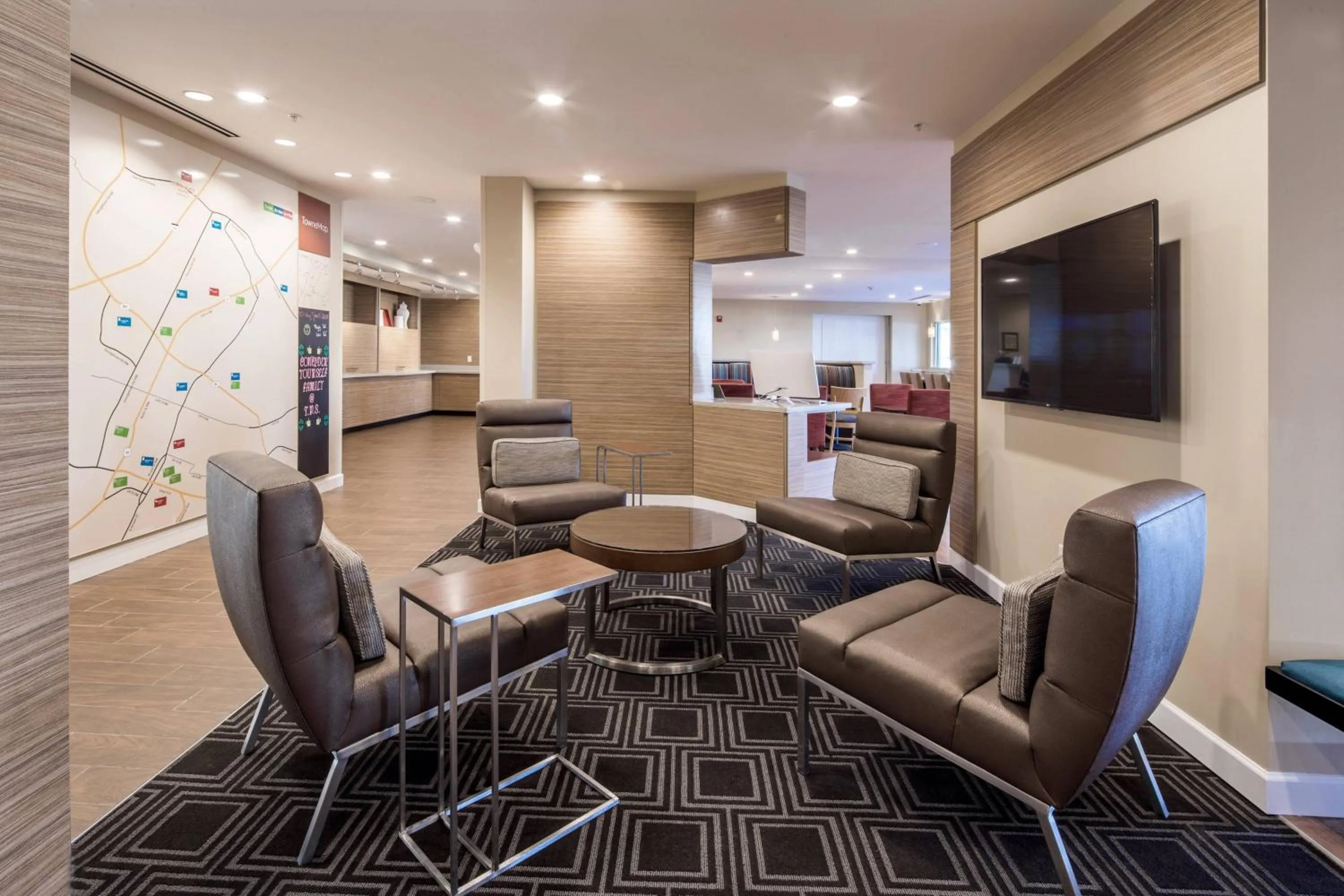 Lobby or reception in TownePlace Suites by Marriott Cleveland
