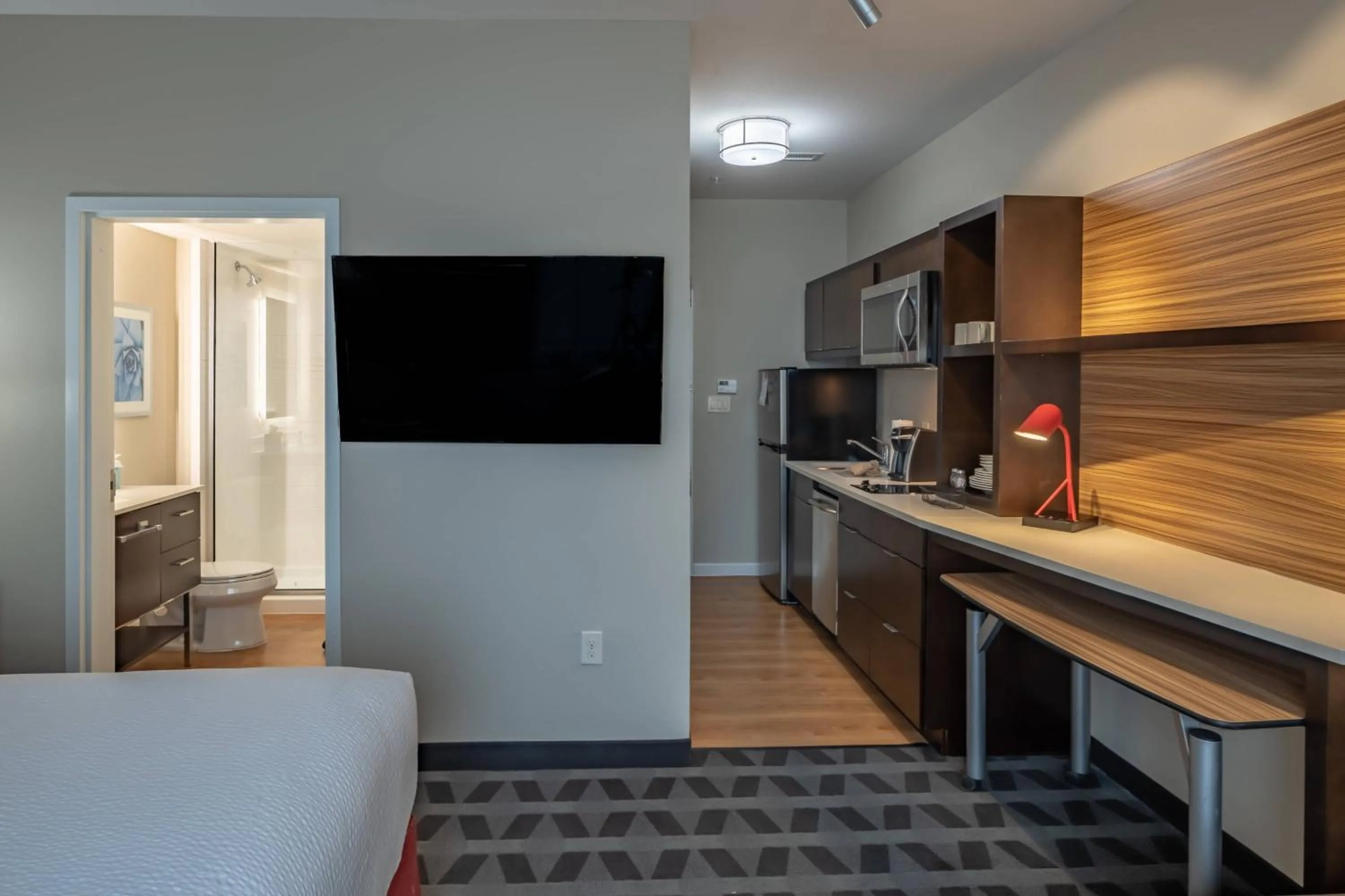 Kitchen or kitchenette in TownePlace Suites by Marriott Dallas Mesquite