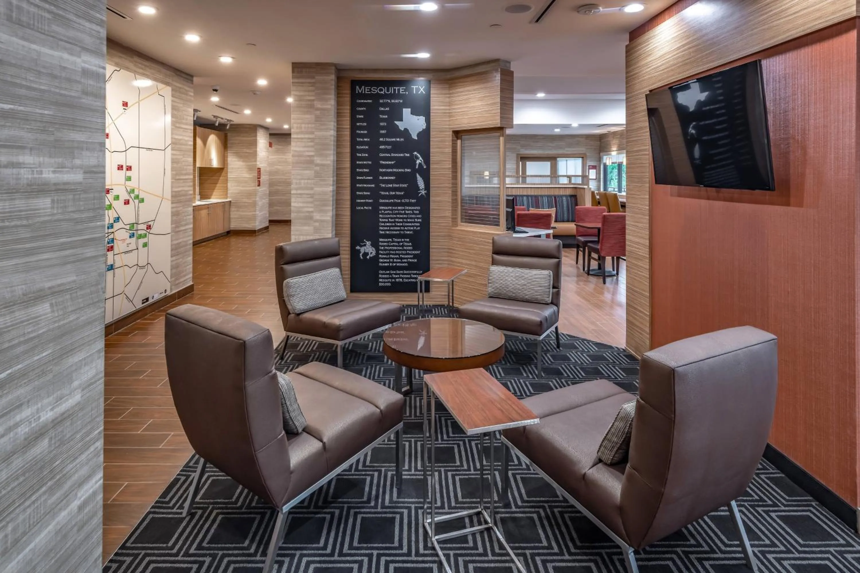 Lobby or reception in TownePlace Suites by Marriott Dallas Mesquite