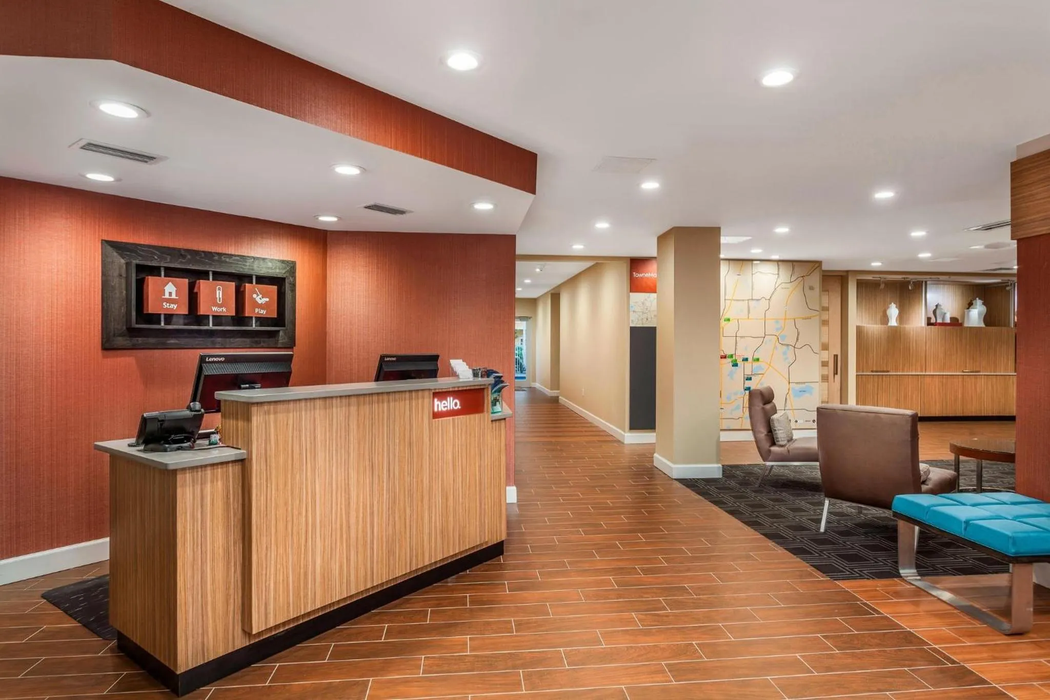 Lobby or reception in TownePlace Suites by Marriott Orlando Altamonte Springs/Maitland