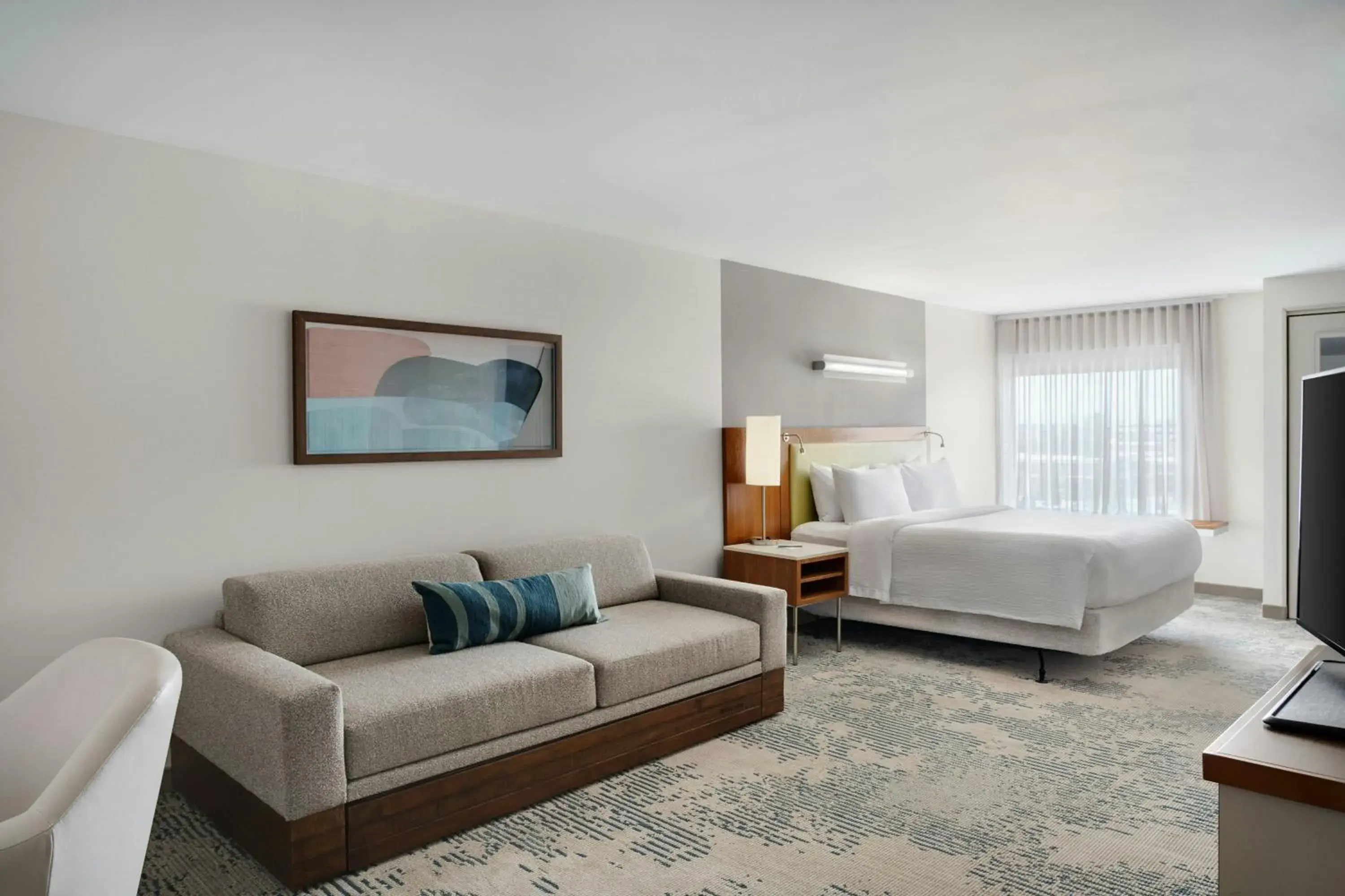 King Suite with Sofa Bed - Hearing Accessible in SpringHill Suites by Marriott Chicago Southeast/Munster, IN King Suite with Sofa Bed - Hearing Accessible in SpringHill Suites by Marriott Chicago Southeast/Munster, IN