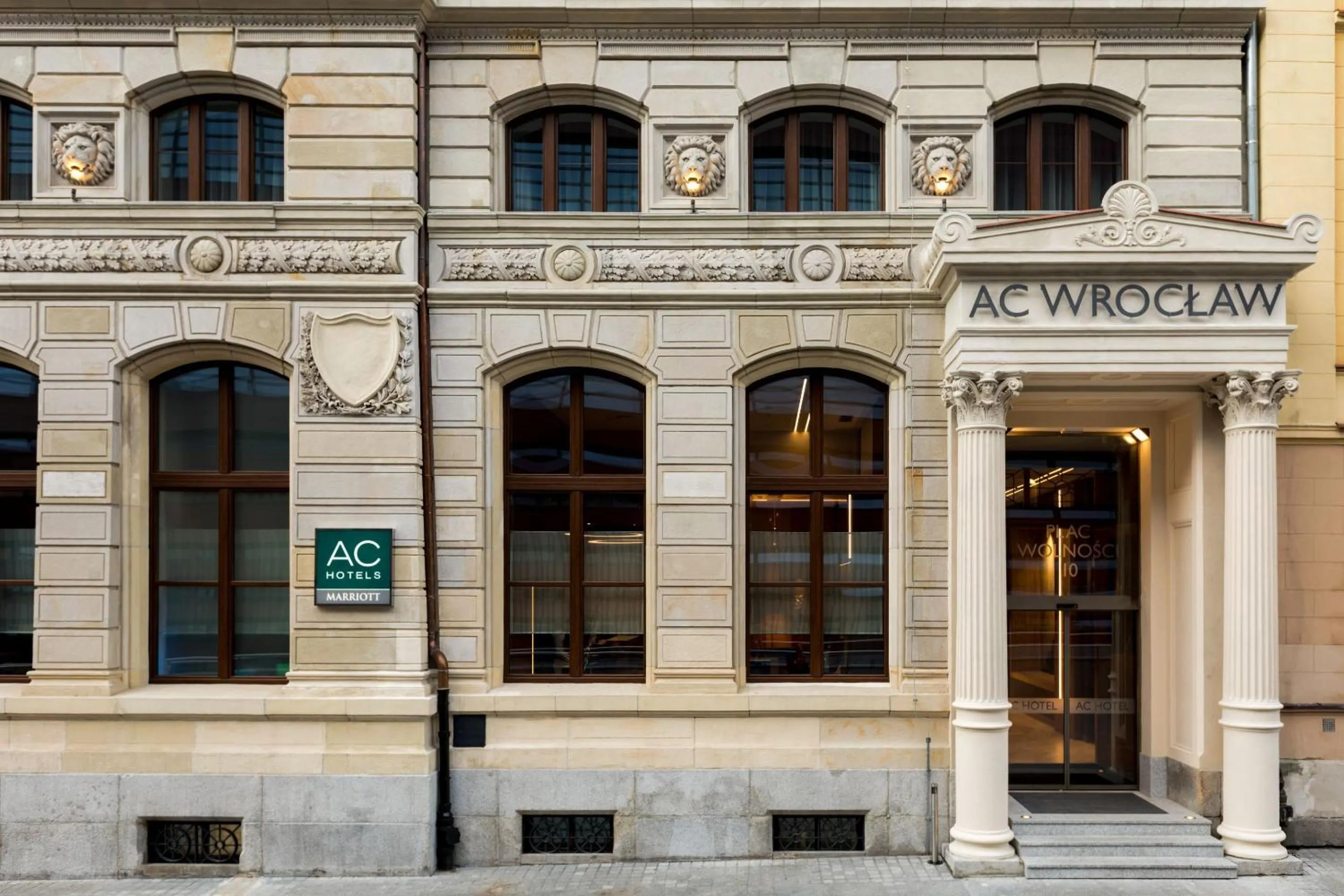 Property building in AC Hotel by Marriott Wroclaw