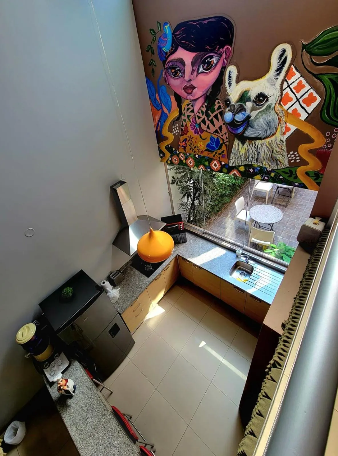 Kitchen or kitchenette in 3B Barranco by Katari Hoteles