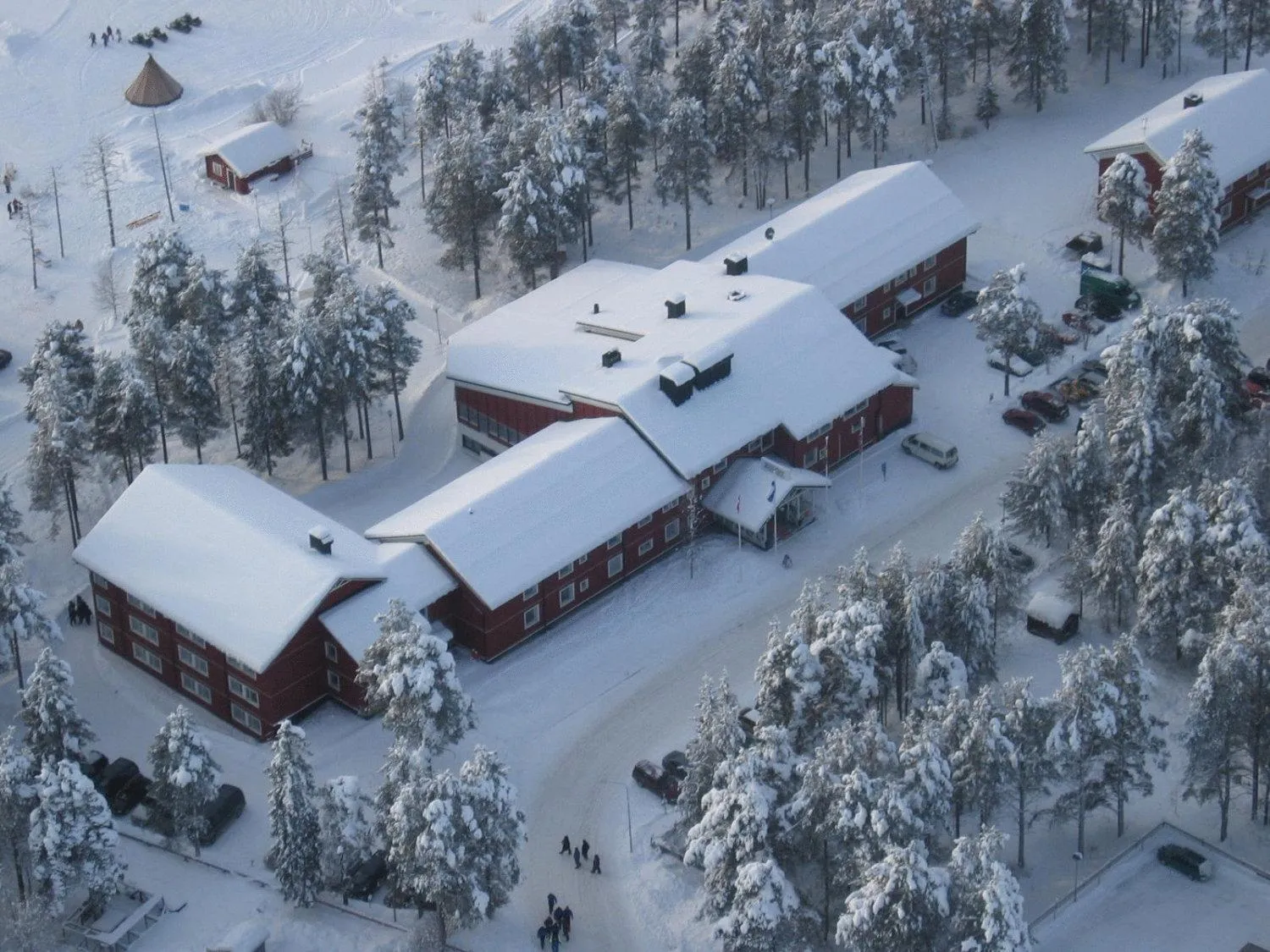 Bird's eye view in Hotel Jokkmokk
