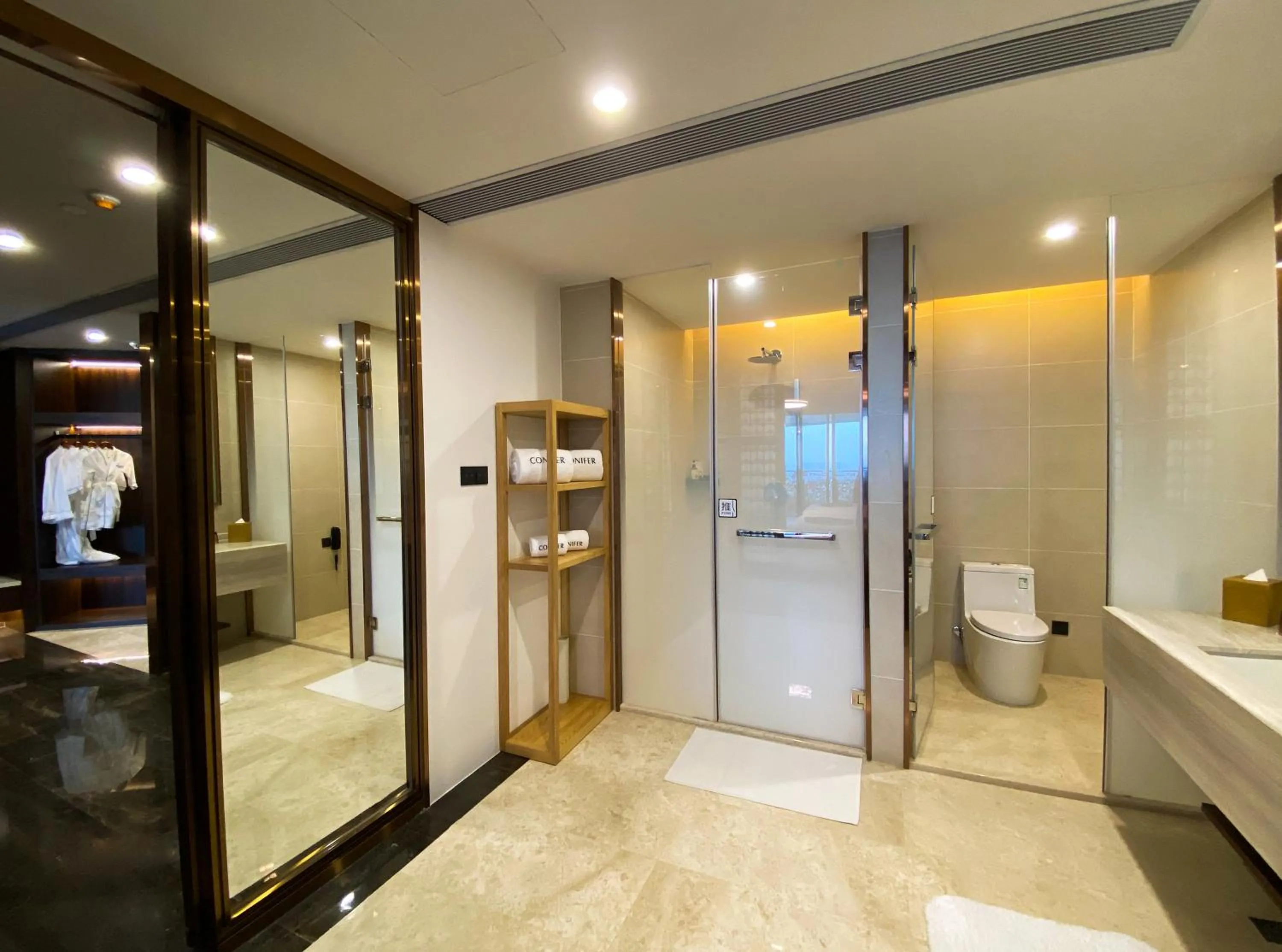 Toilet in Sanya Conifer Resort