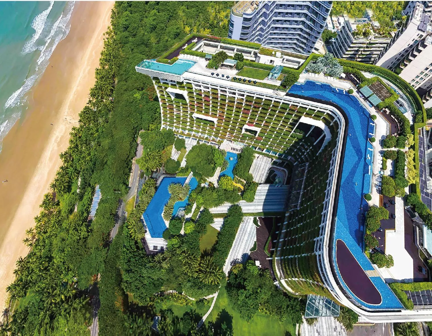 Property building in Sanya Conifer Resort